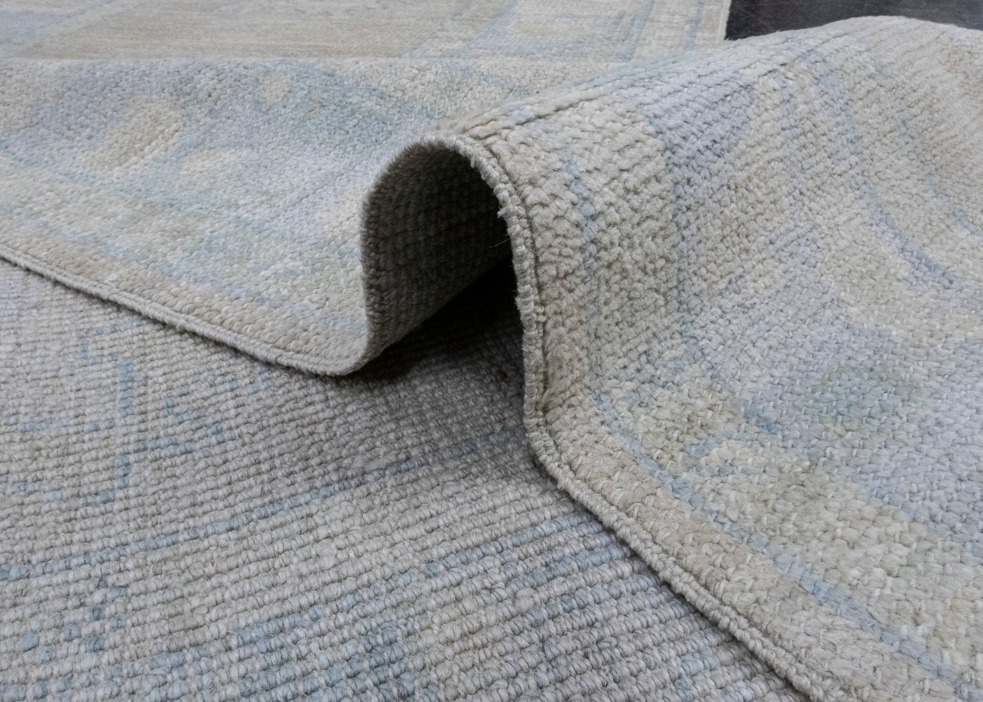 Turkish Oushak Runner Rug 2'10" x 10'1" #16207