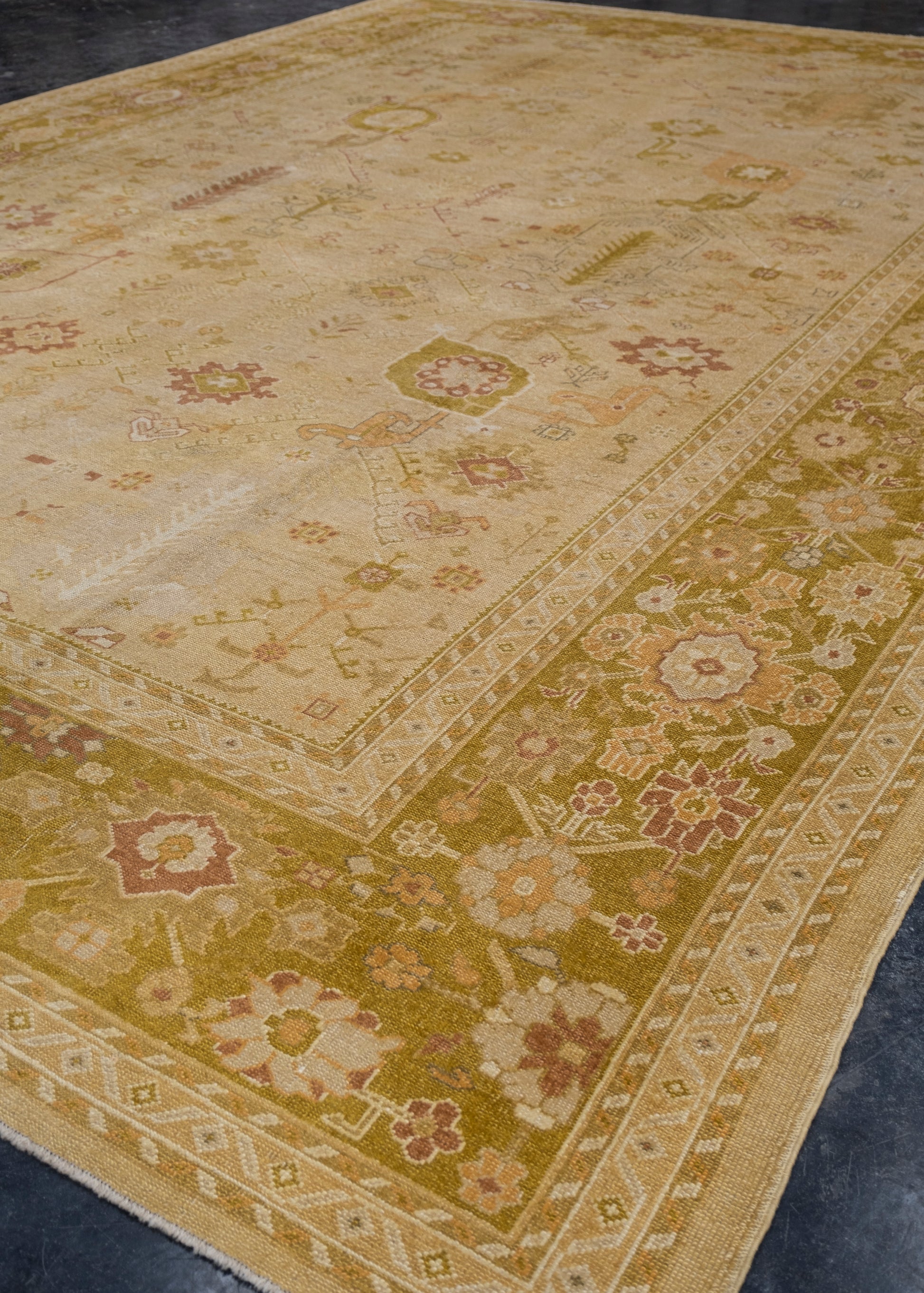 Turkish Oushak Rug 12'10" x 17'9" #120