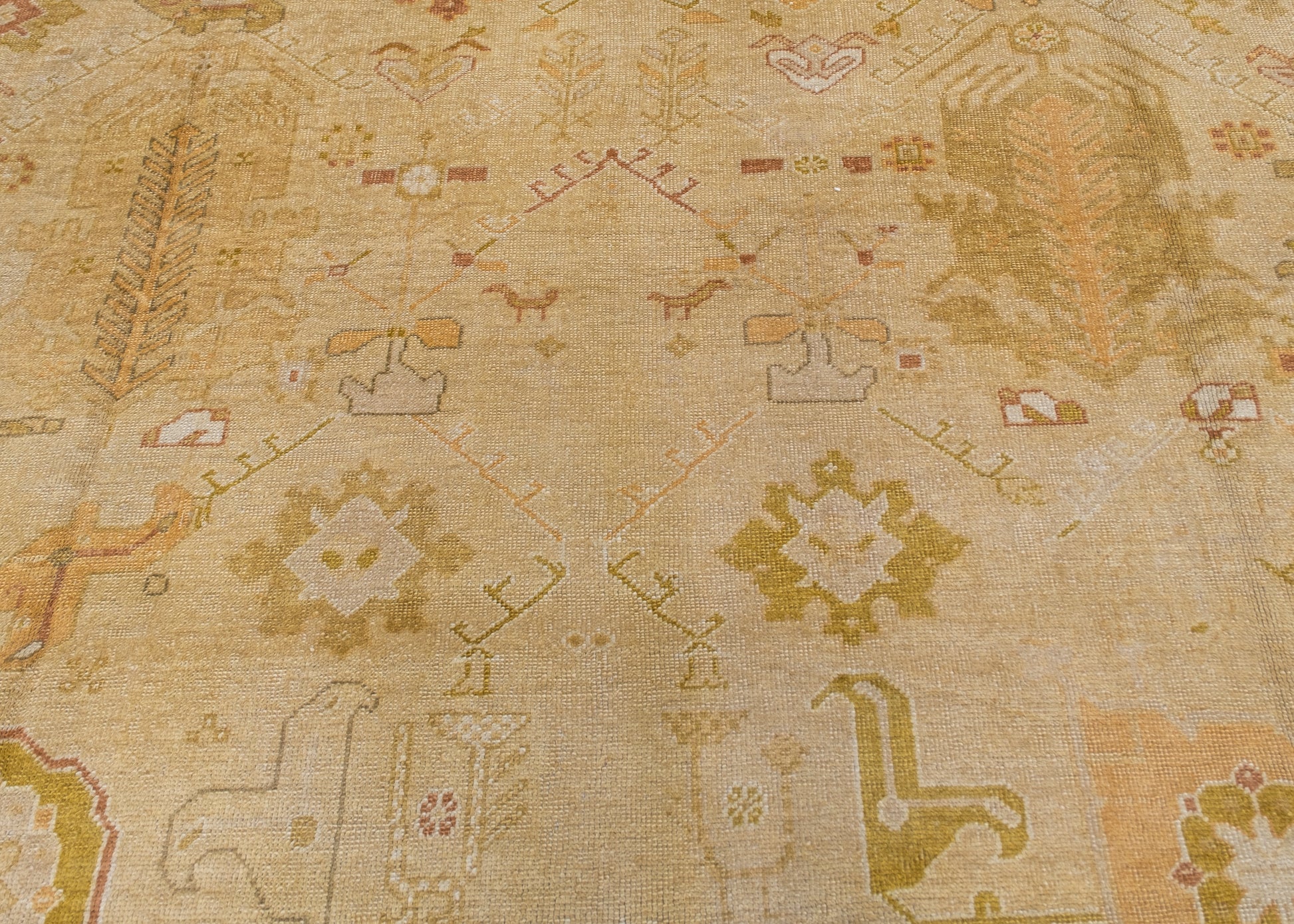 Turkish Oushak Rug 12'10" x 17'9" #120