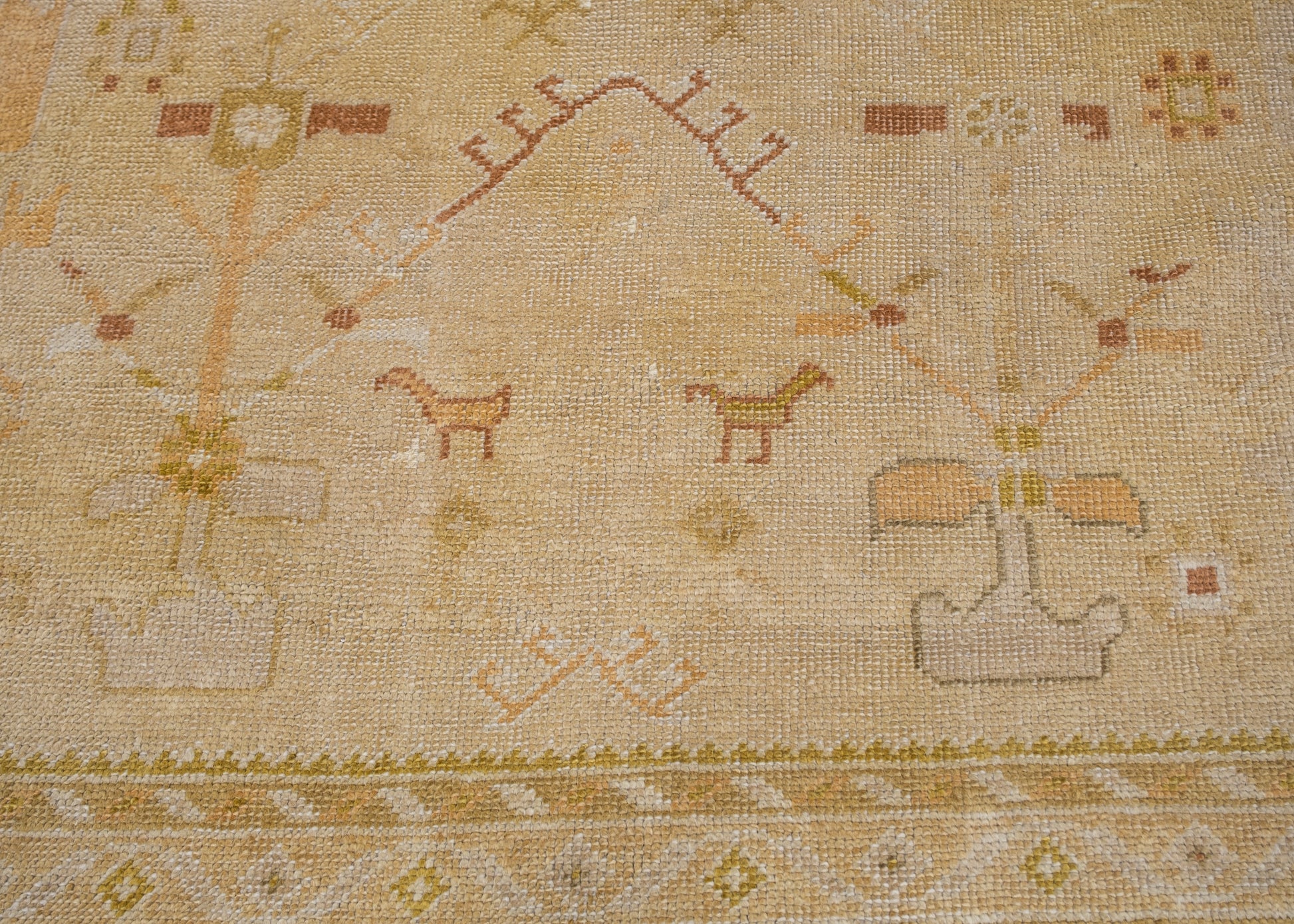 Turkish Oushak Rug 12'10" x 17'9" #120