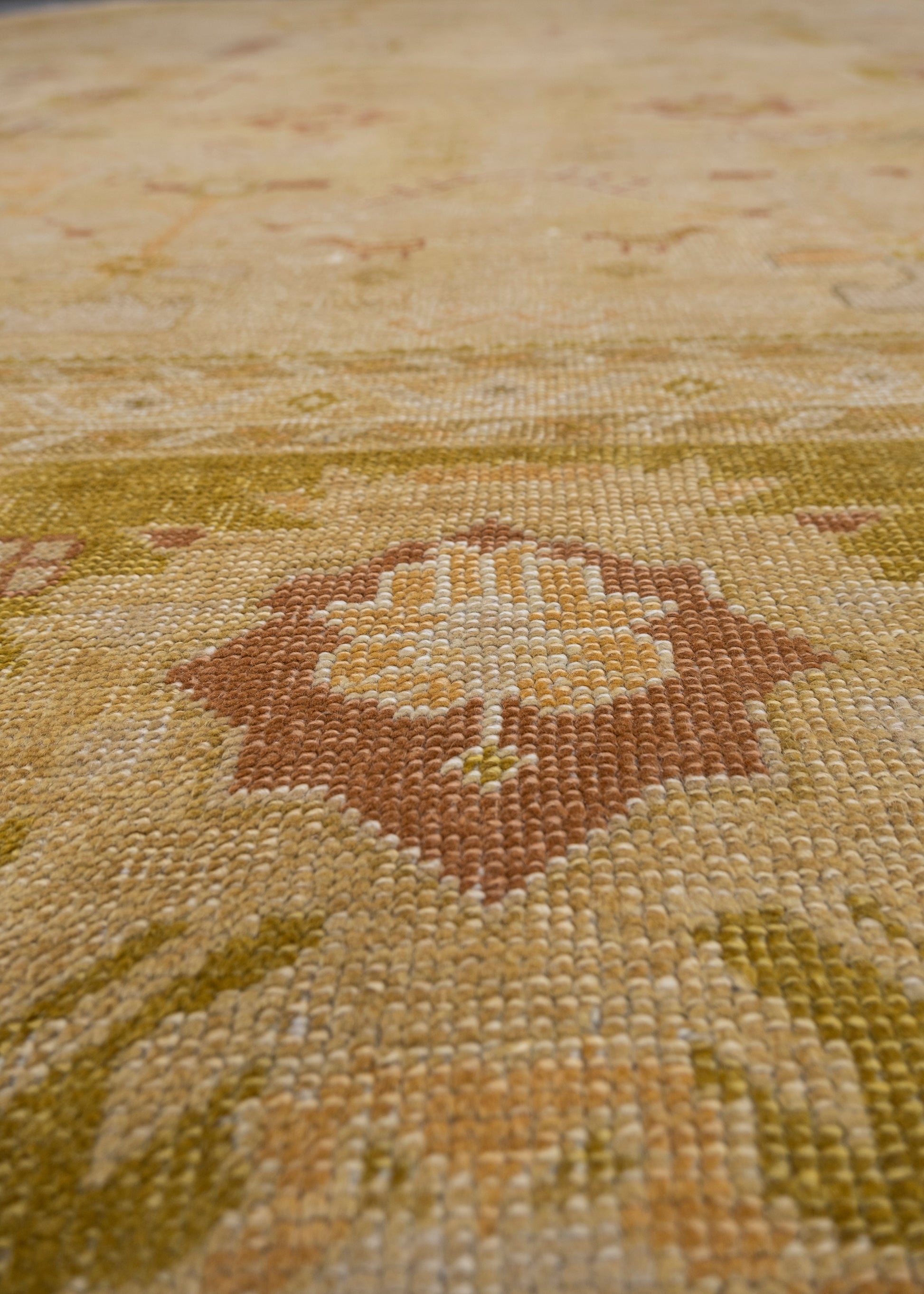 Turkish Oushak Rug 12'10" x 17'9" #120