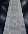 Turkish Oushak Runner Rug 2'10" x 10'1" #16244