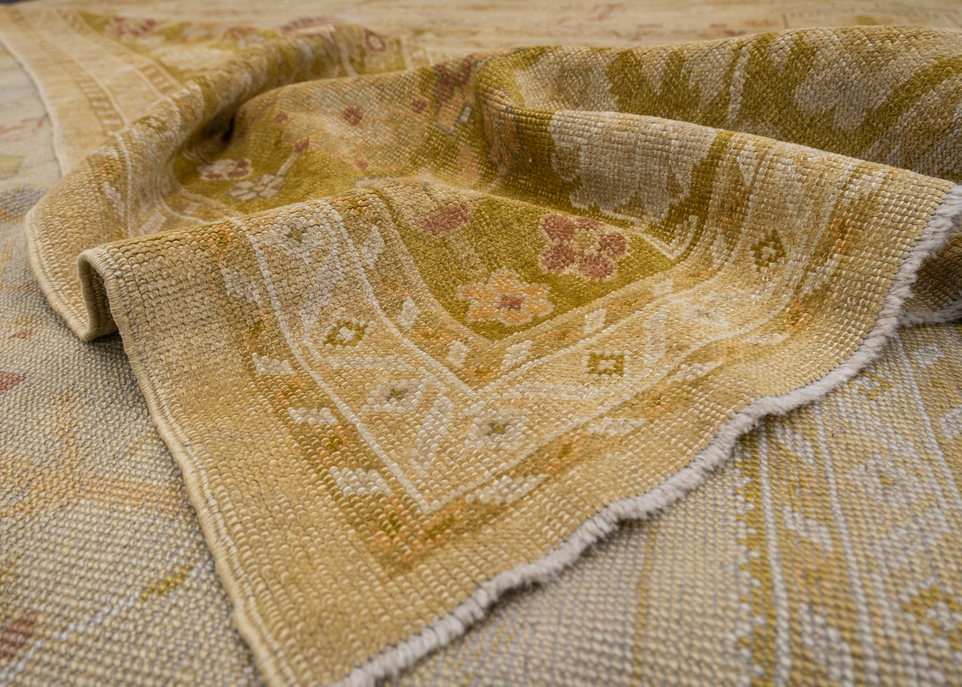 Turkish Oushak Rug 12'10" x 17'9" #120