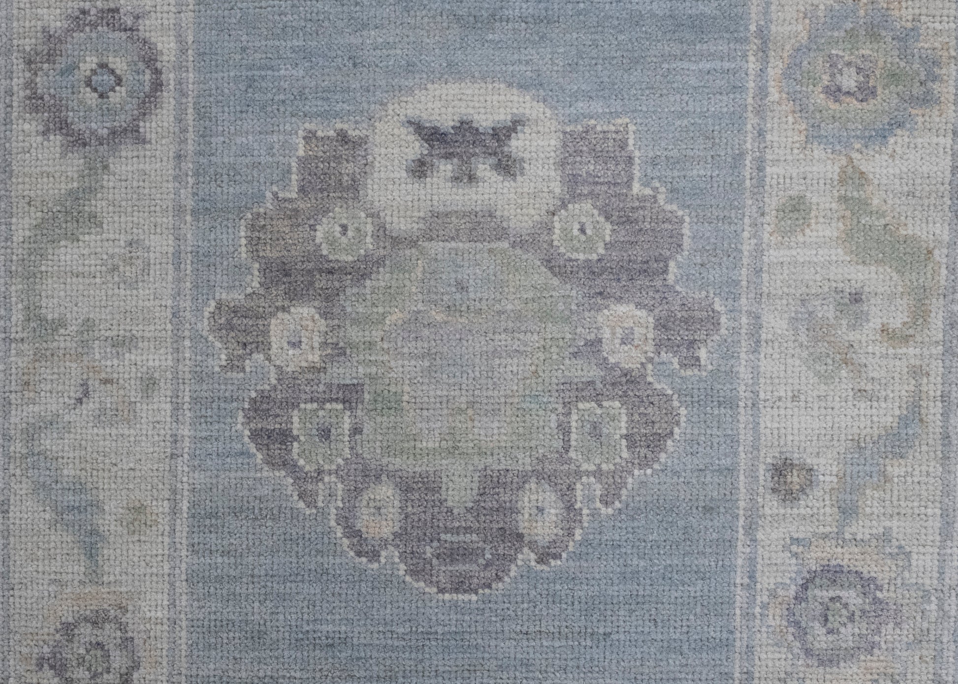 Turkish Oushak Runner Rug 2'10" x 10'1" #16244