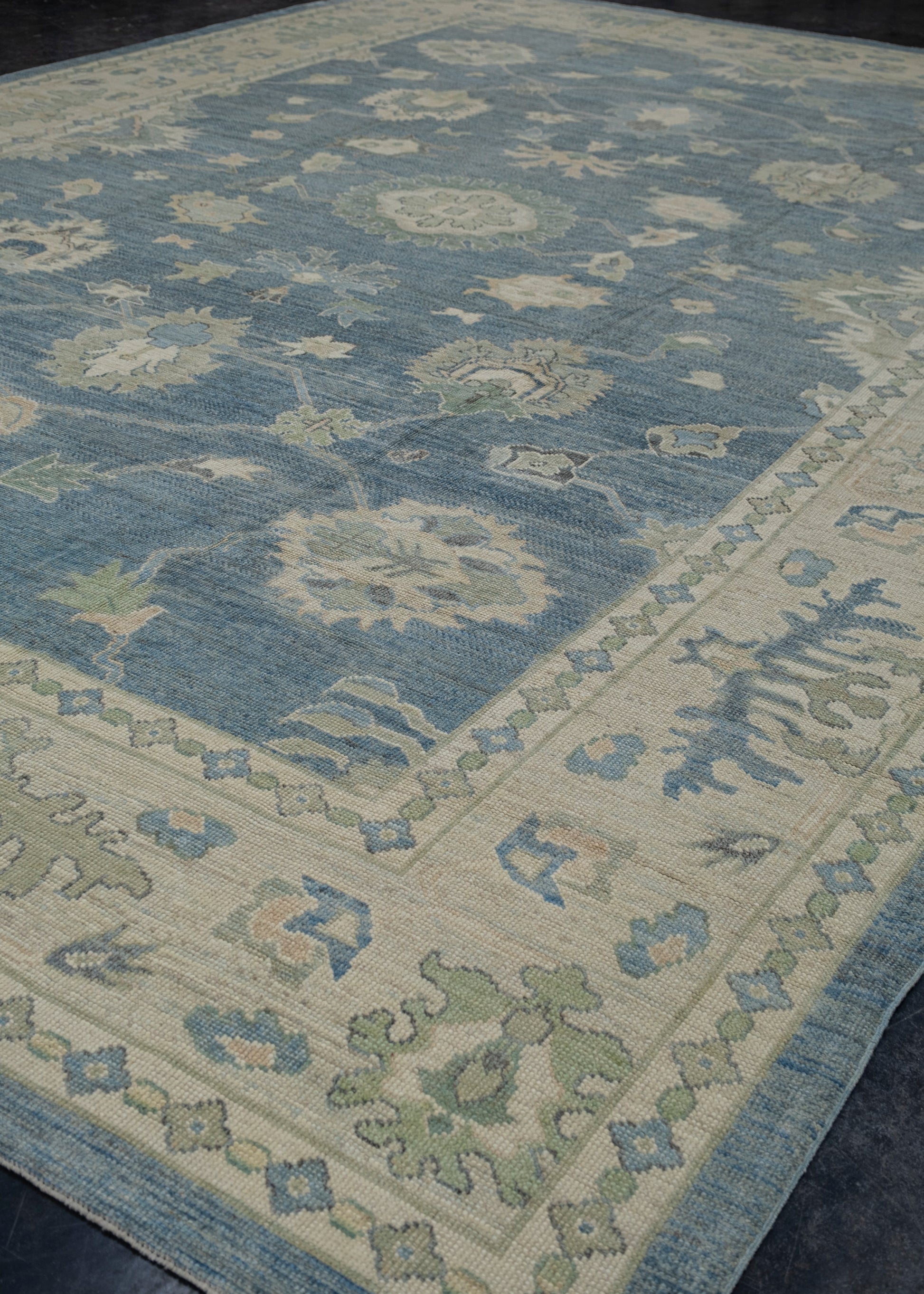 Turkish Oushak Rug 13'6" x 18'8" #12200