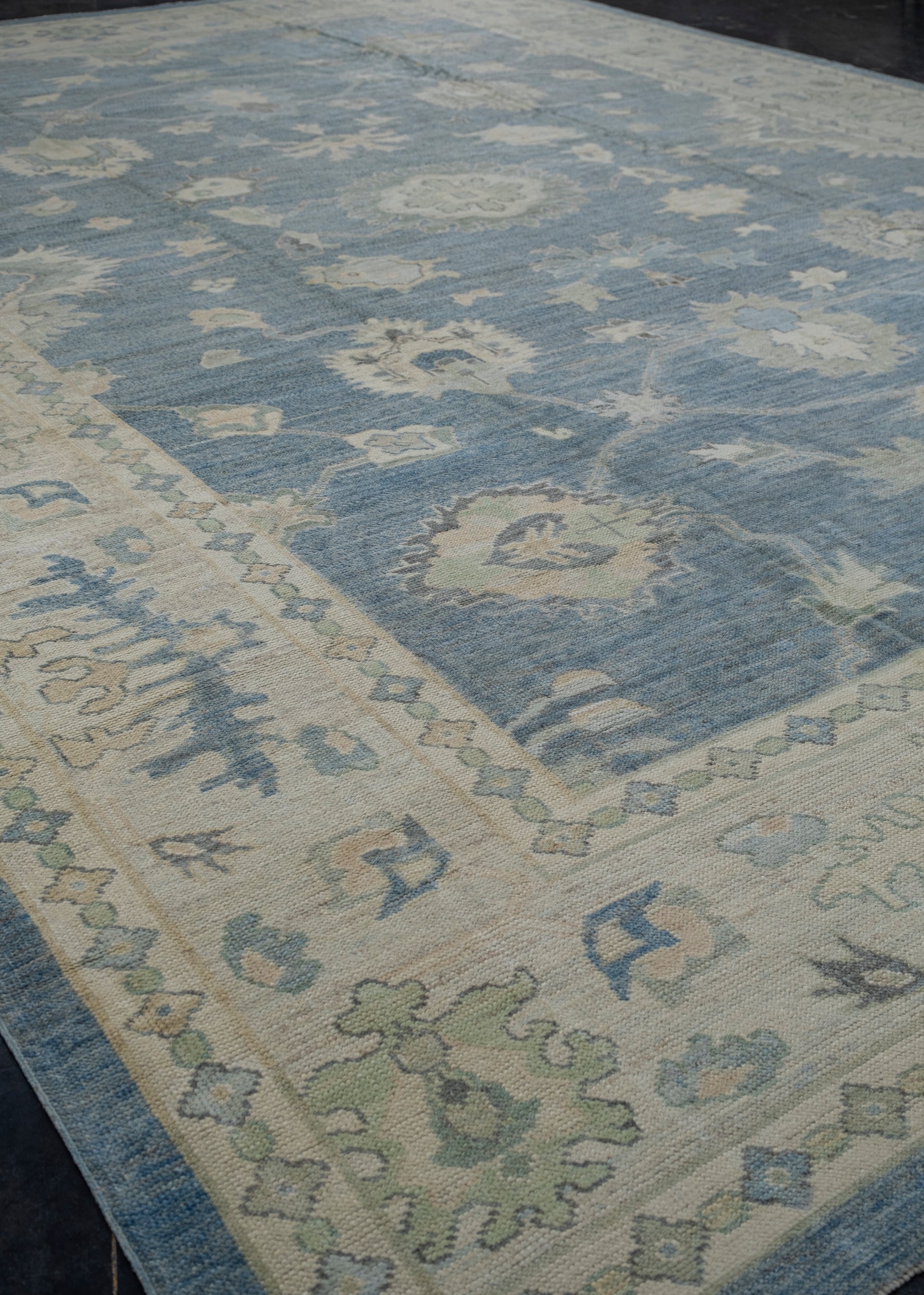 Turkish Oushak Rug 13'6" x 18'8" #12200