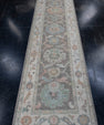 Turkish Oushak Runner Rug 2'10" x 10'2" #16199