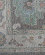 Turkish Oushak Runner Rug 2'10" x 10'2" #16199