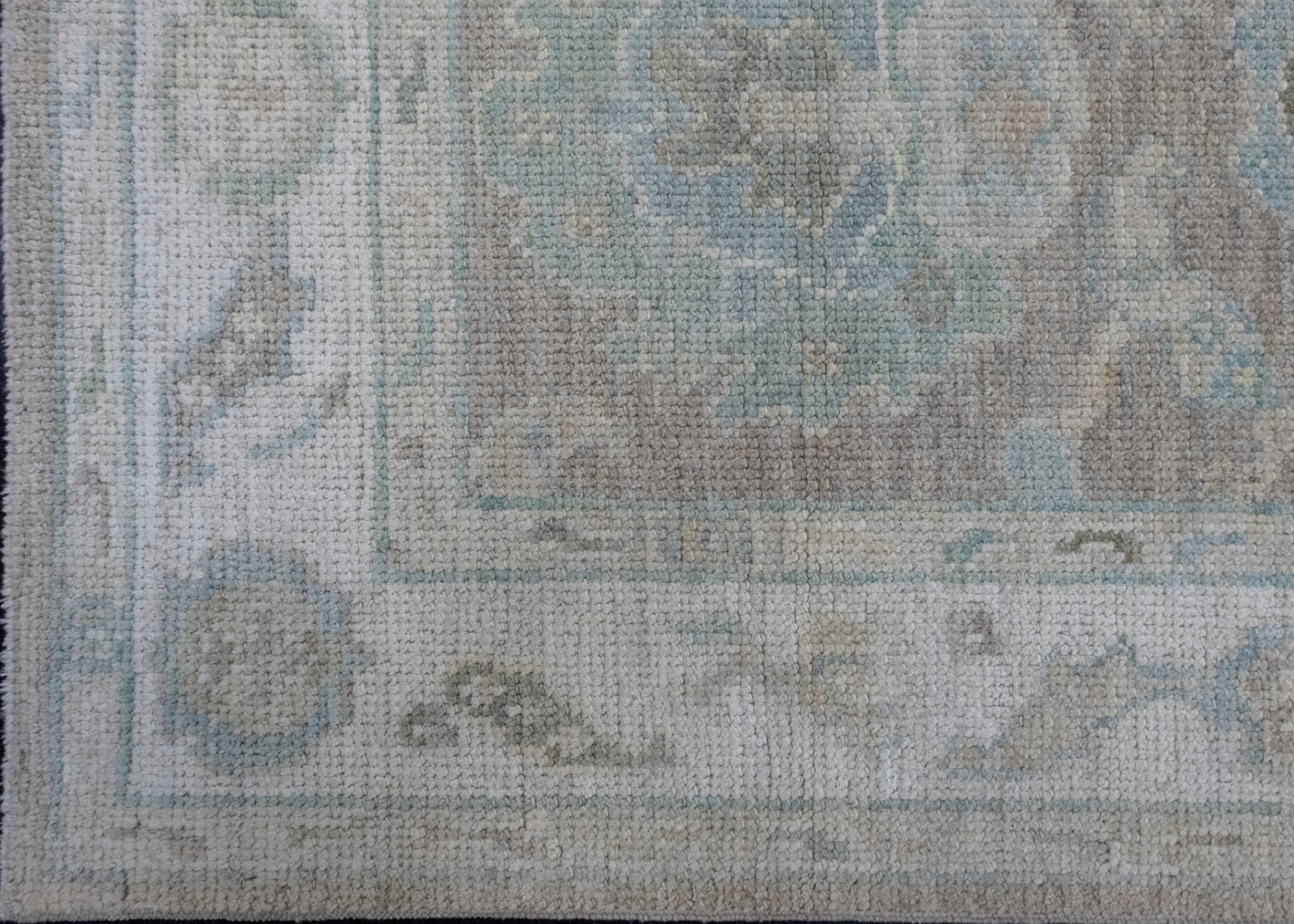 Turkish Oushak Runner Rug 2'10" x 10'1" #16375