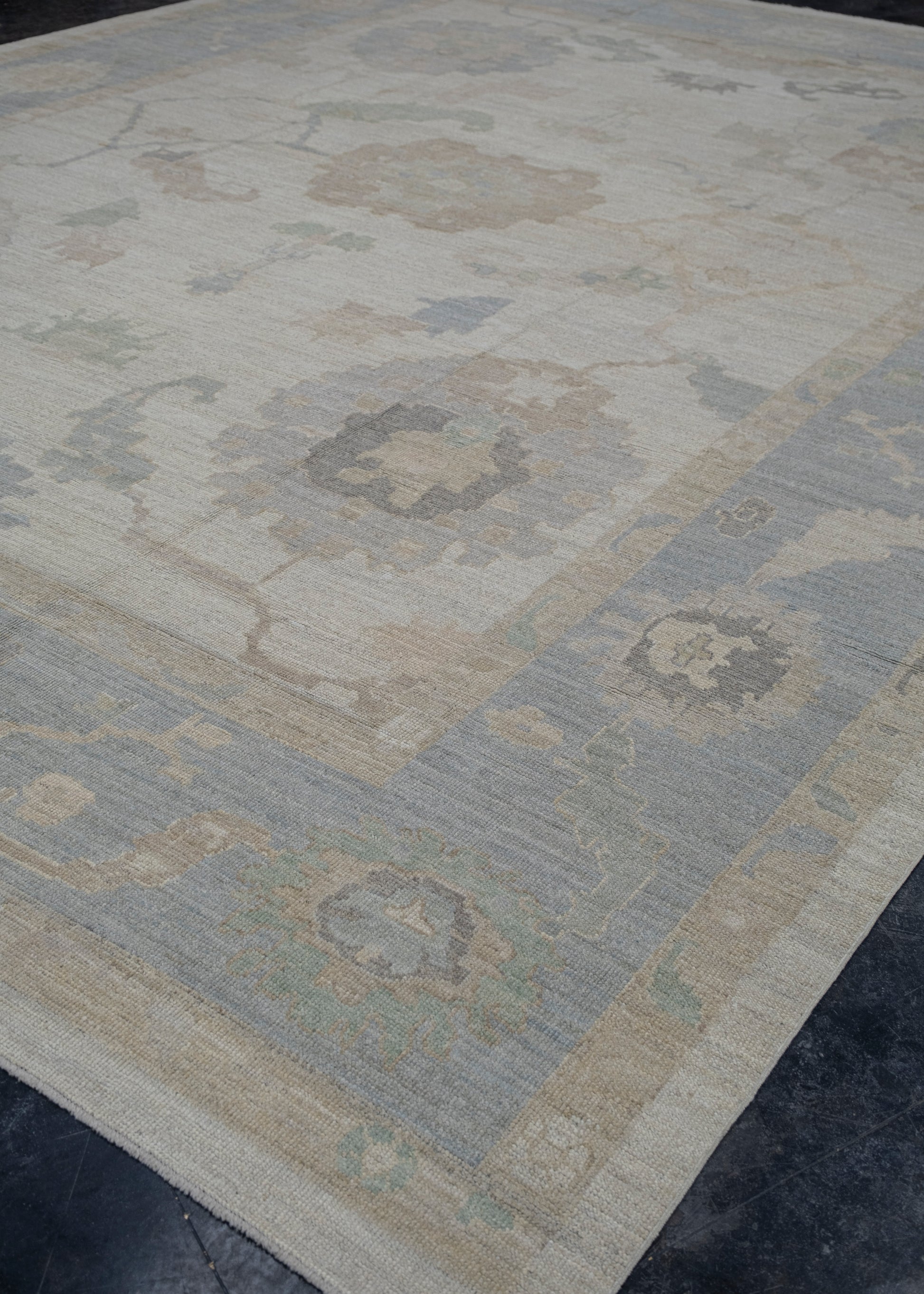 Turkish Oushak Rug 13'1" x 16'8" #11681