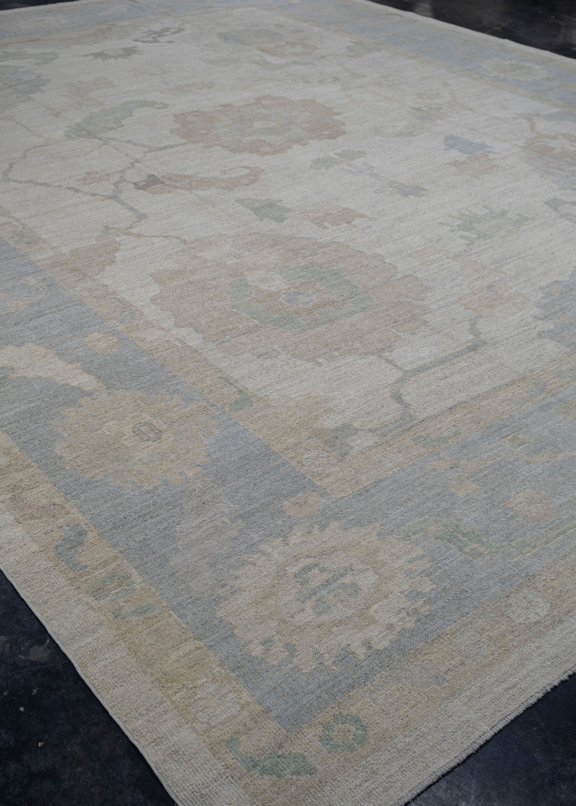 Turkish Oushak Rug 13'1" x 16'8" #11681