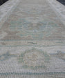 Turkish Oushak Runner Rug 2'10" x 10'1" #16375