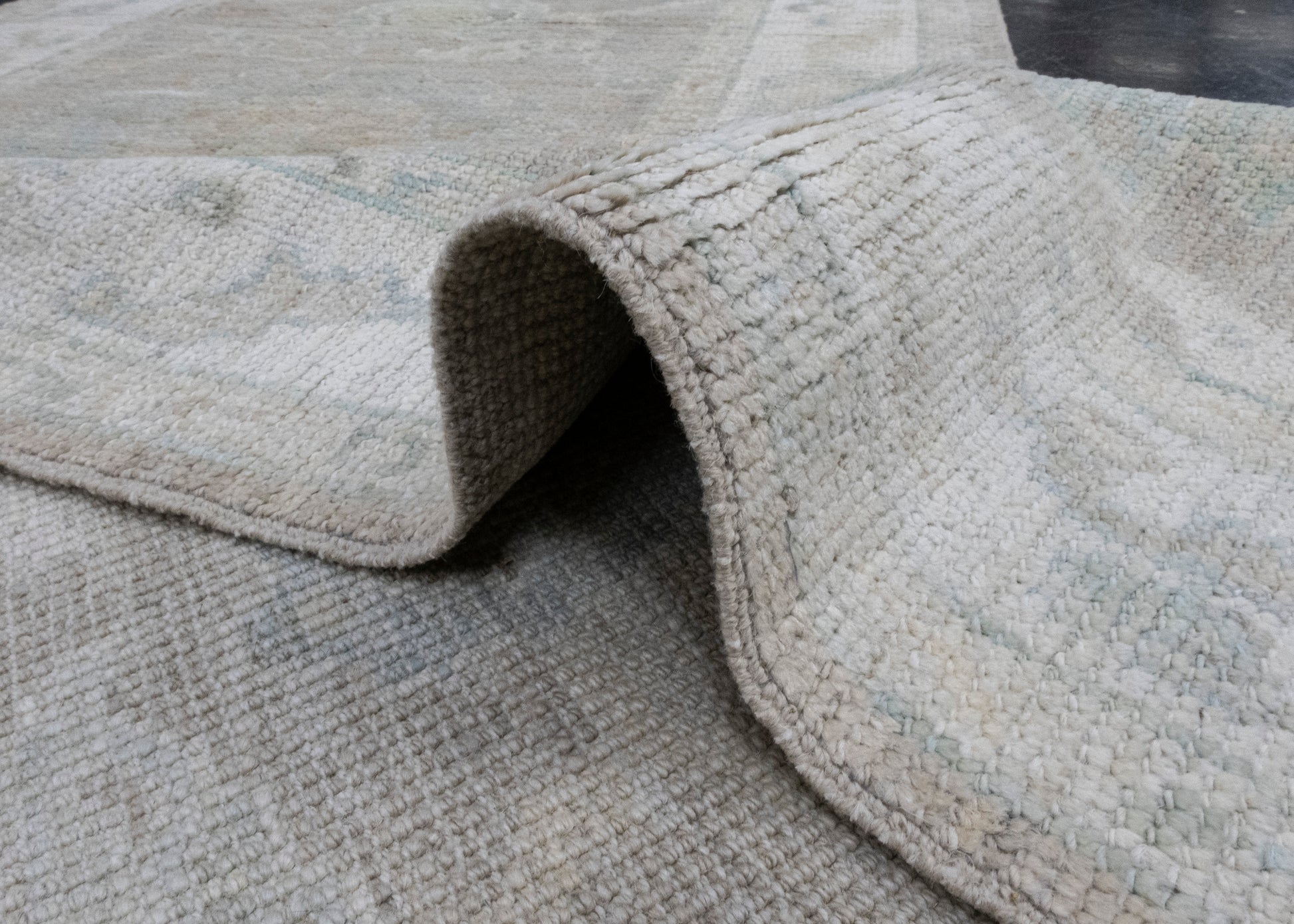Turkish Oushak Runner Rug 2'10" x 10'1" #16375