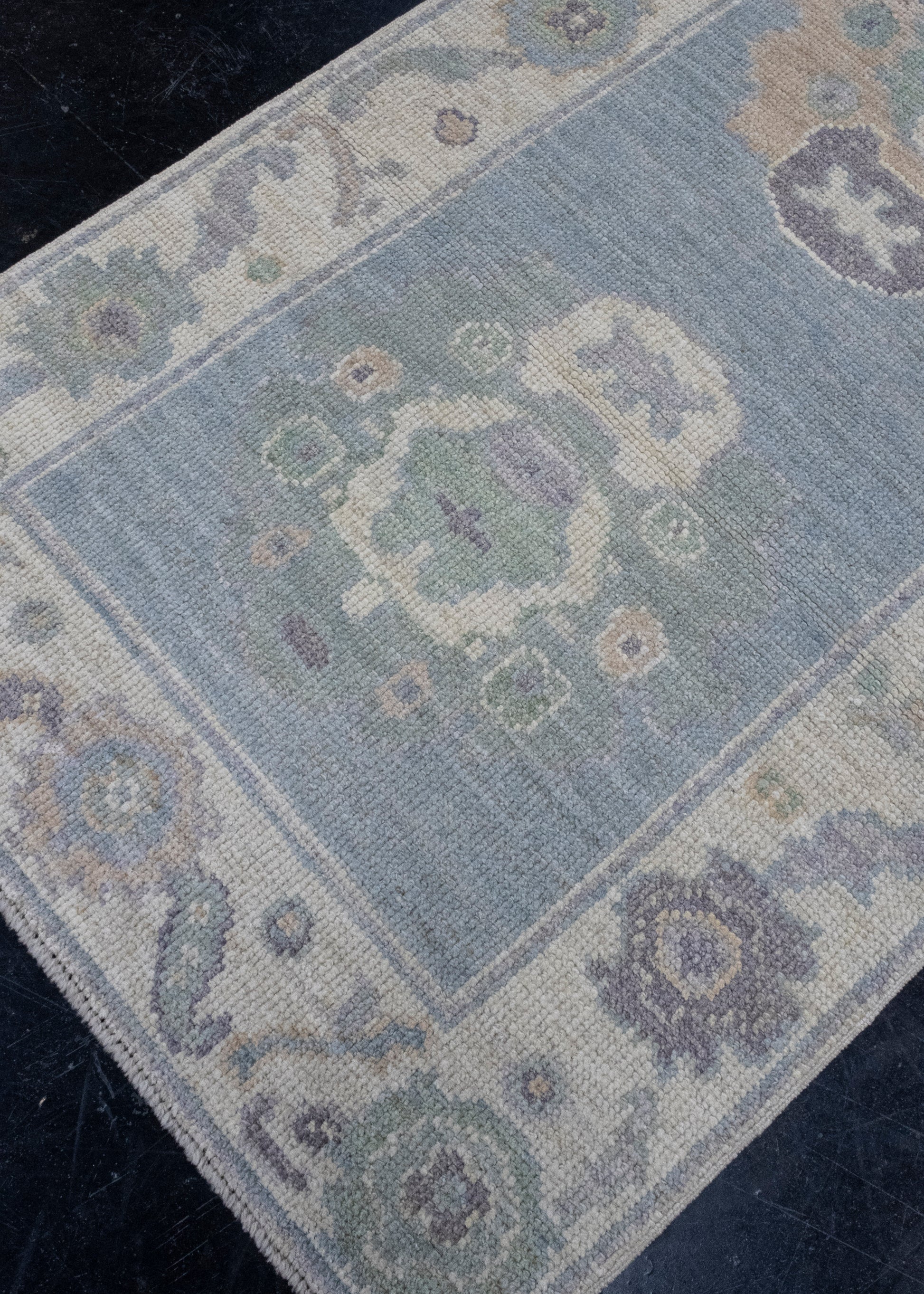 Turkish Oushak Runner Rug 2'9" x 8'6" #16316