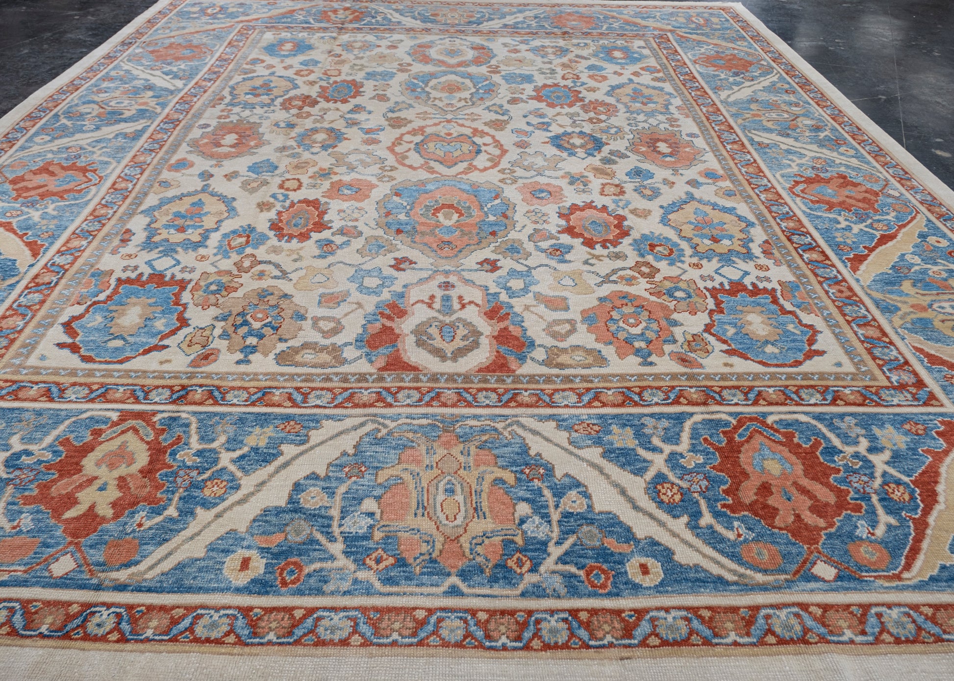 Turkish Oushak Rug 13' x 16'2" #2364