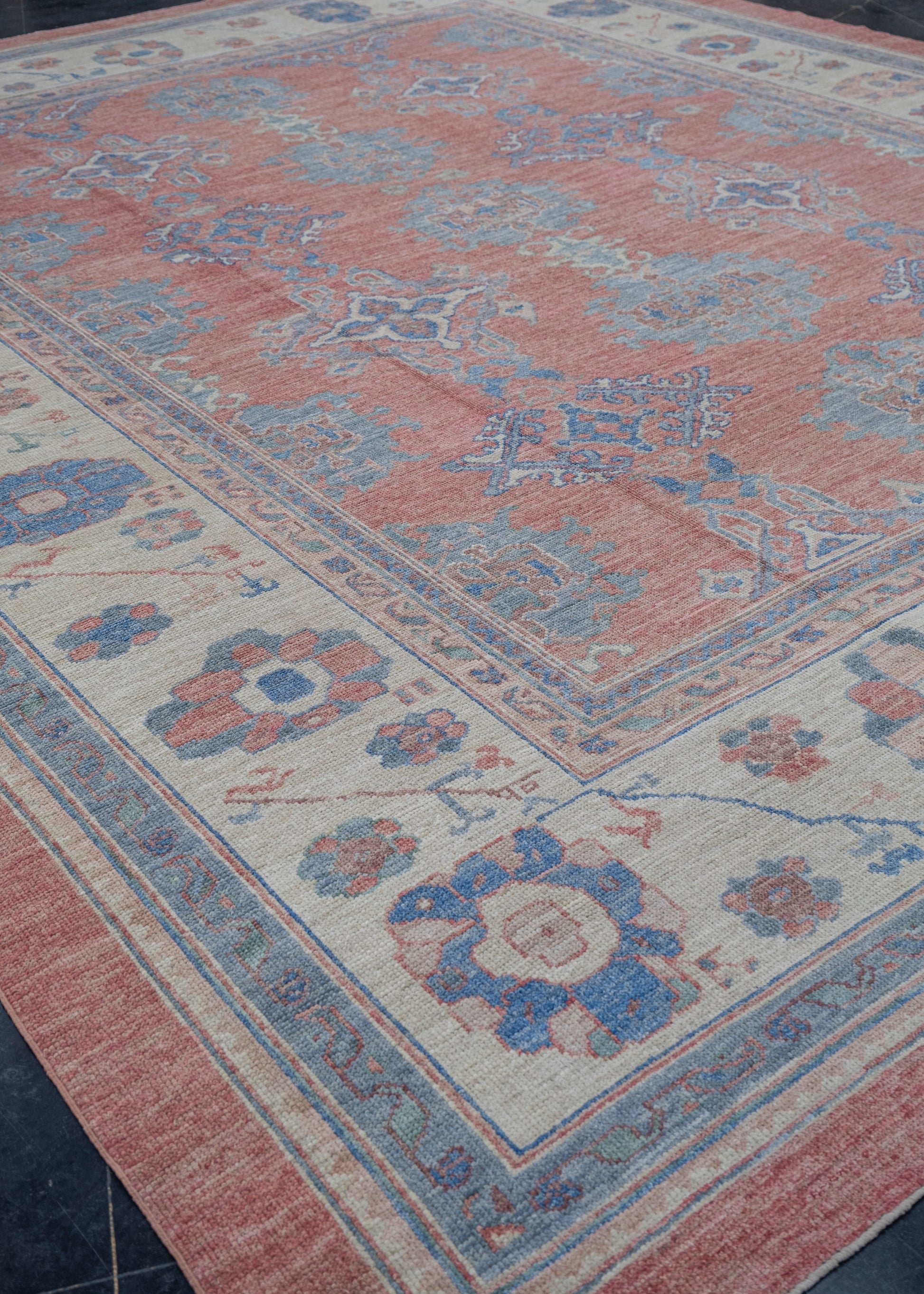 Turkish Oushak Rug 12'6" x 15'6" #2347