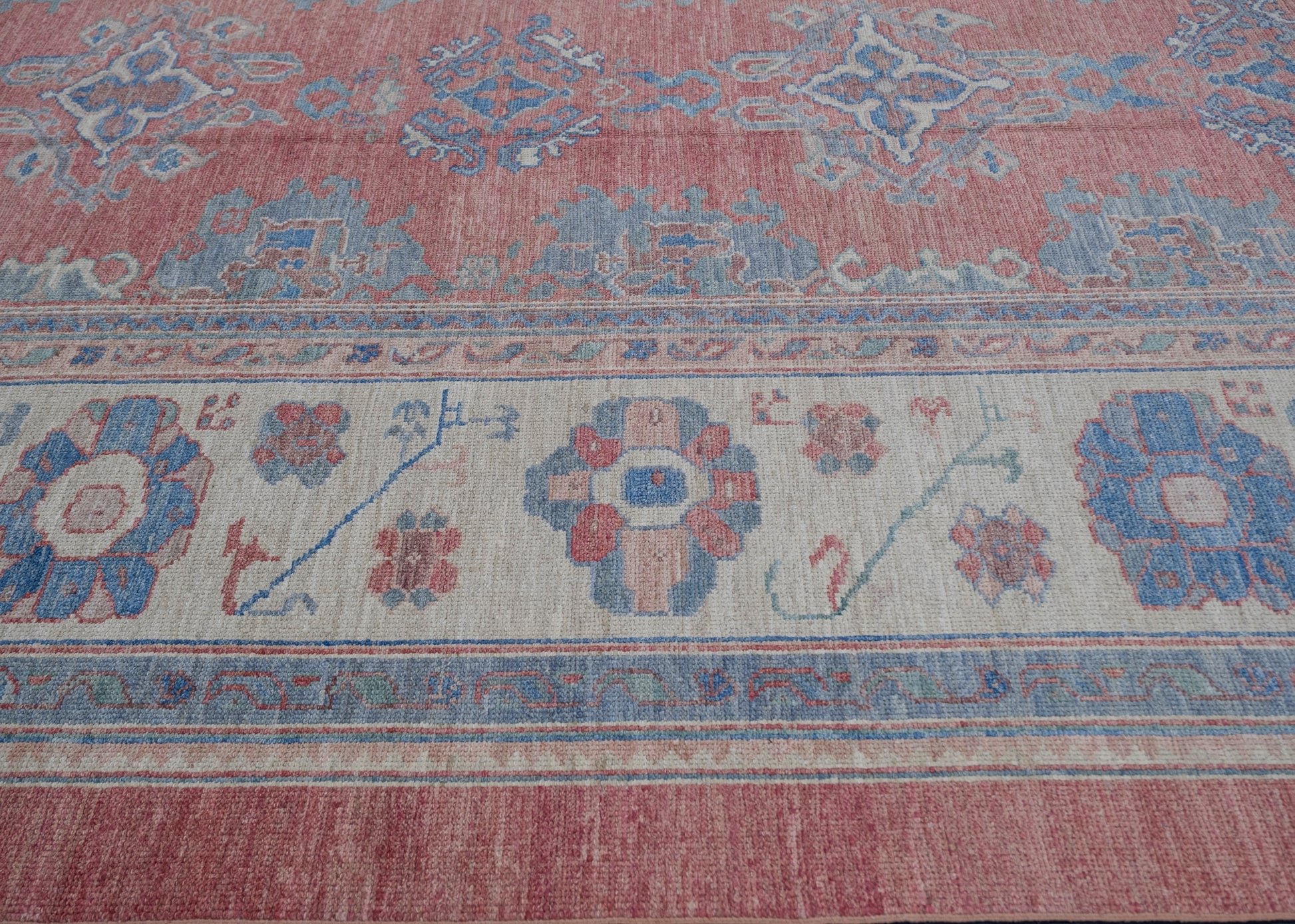 Turkish Oushak Rug 12'6" x 15'6" #2347