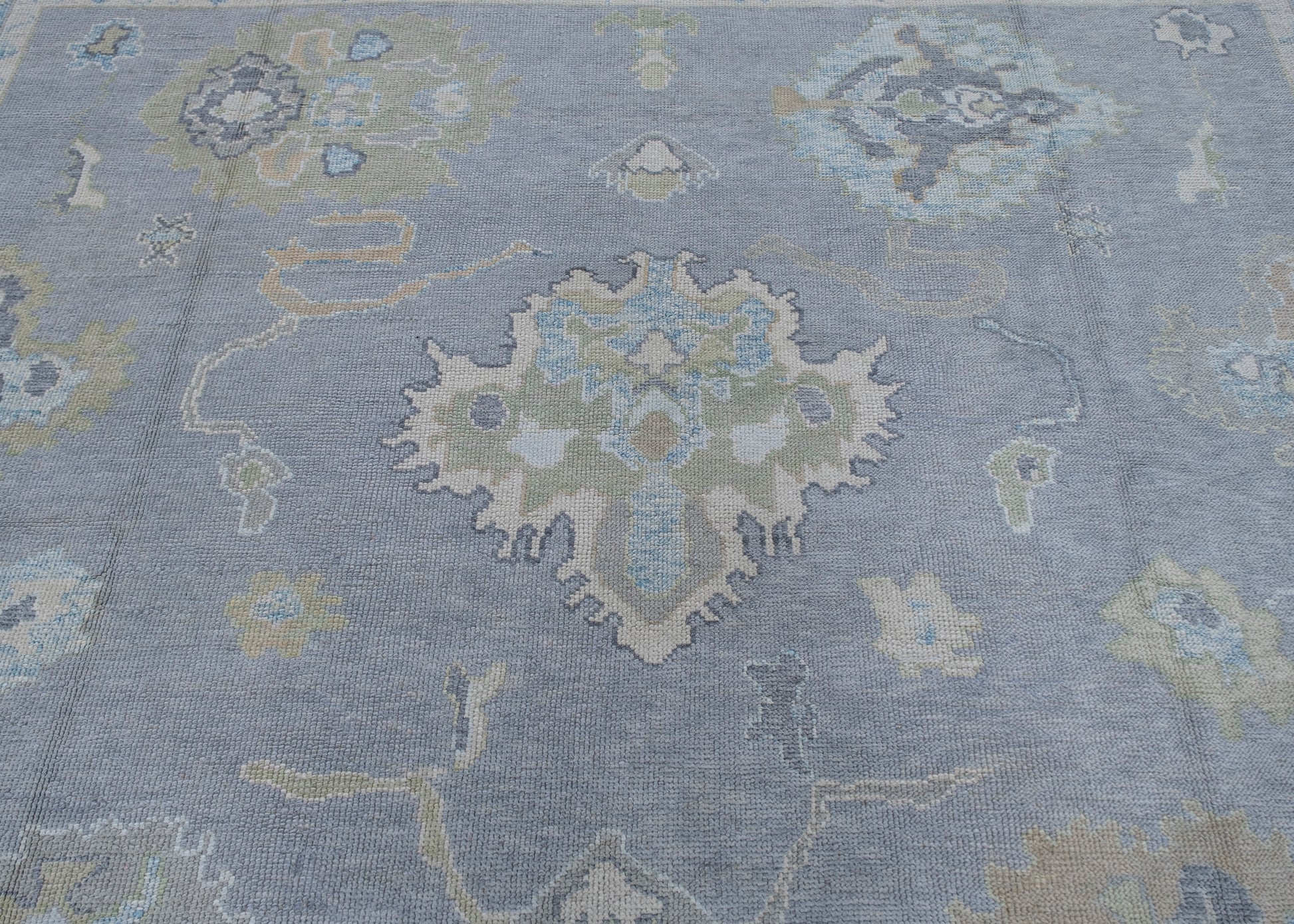 Turkish Oushak Rug 12'4" x 15' #11967