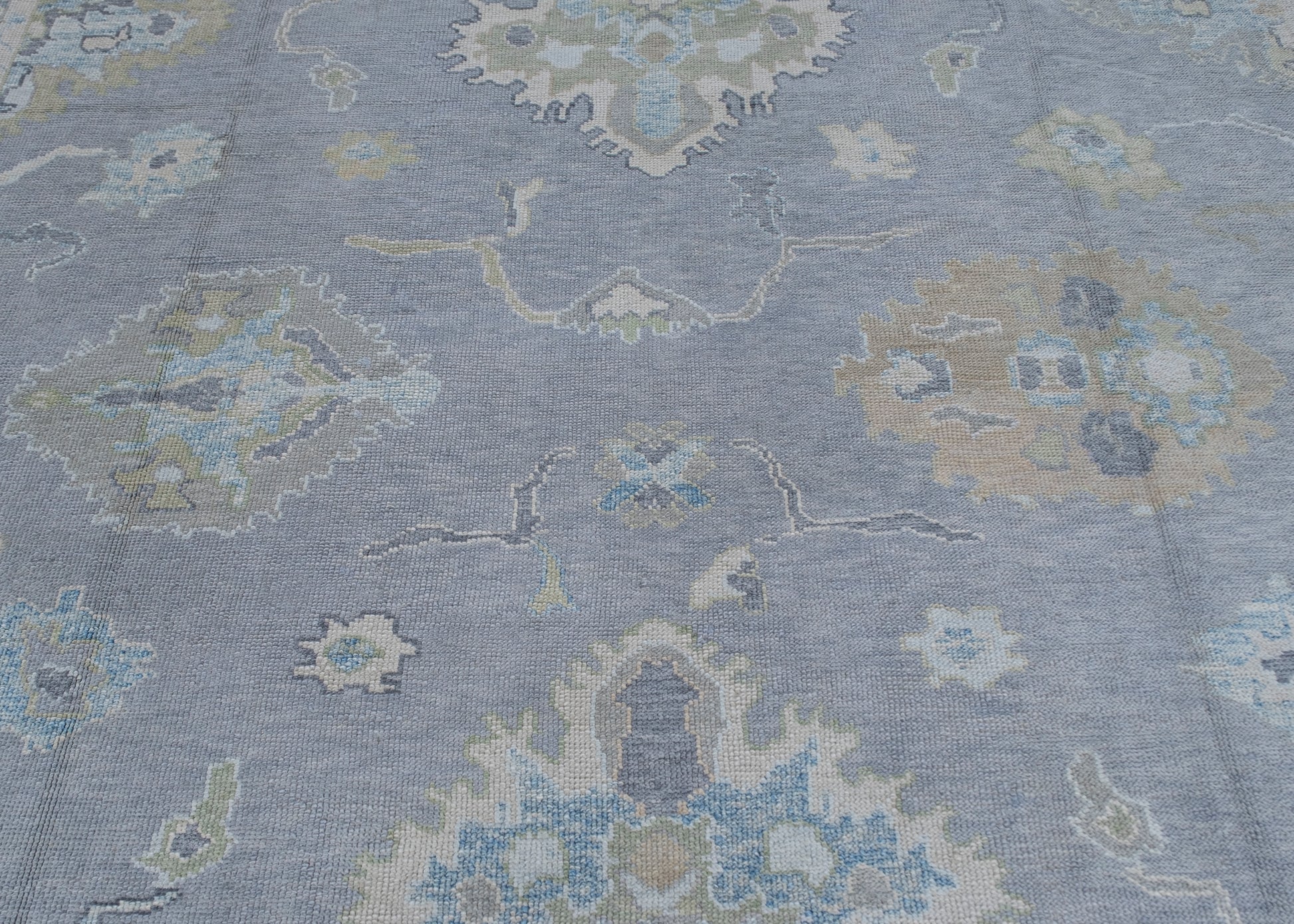 Turkish Oushak Rug 12'4" x 15' #11967