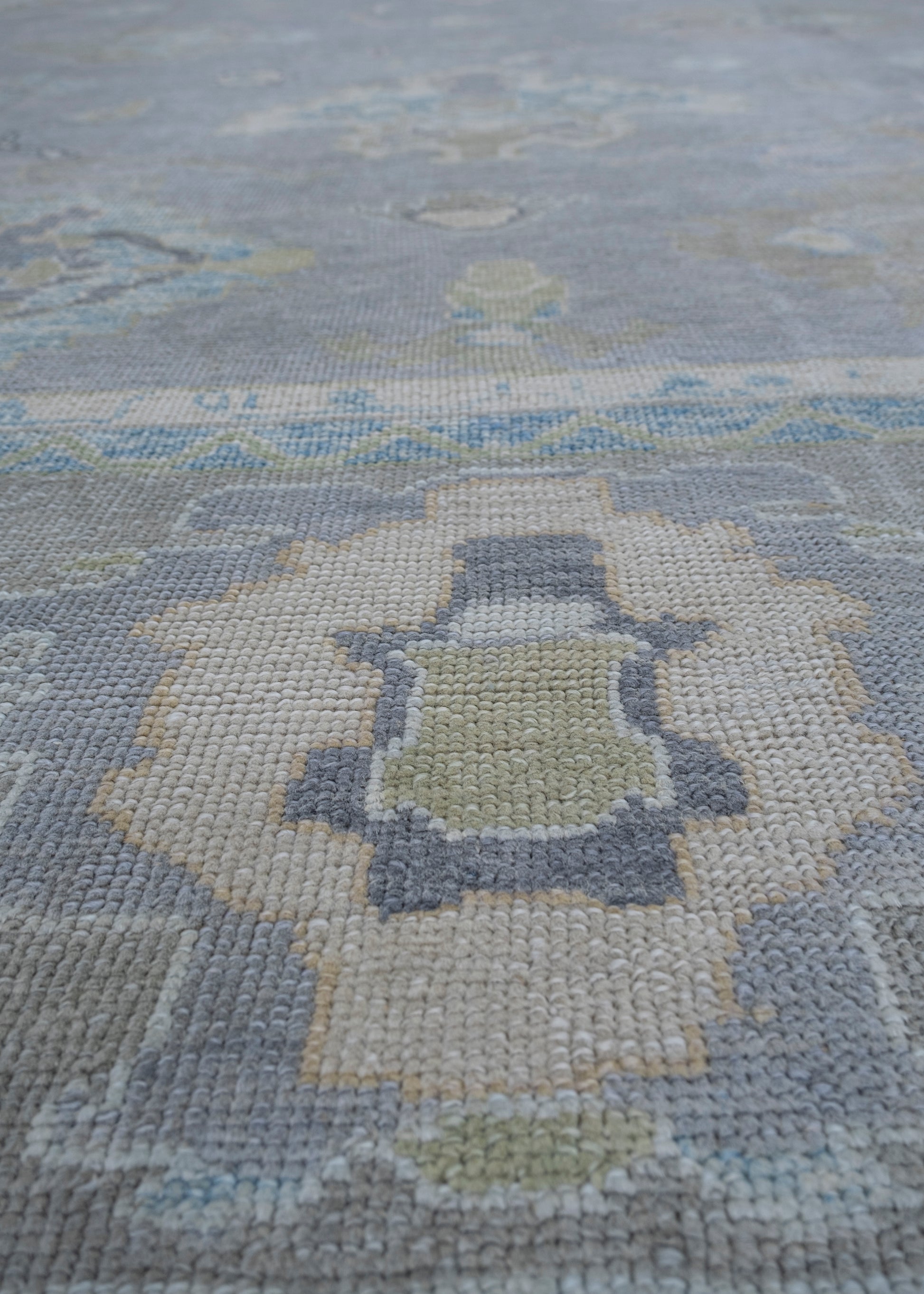 Turkish Oushak Rug 12'4" x 15' #11967