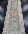 Turkish Oushak Runner Rug 2'8" x 8'1" #16417