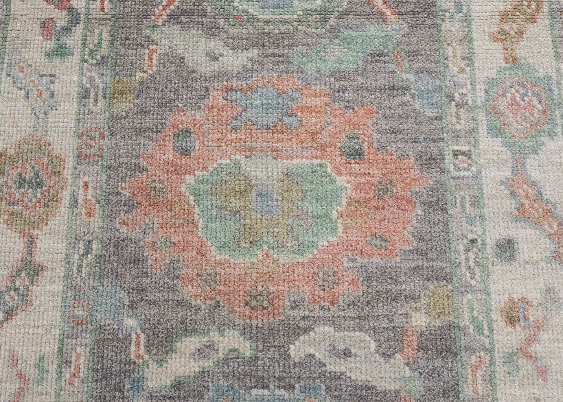 Turkish Oushak Runner Rug 2'8" x 8'1" #16417