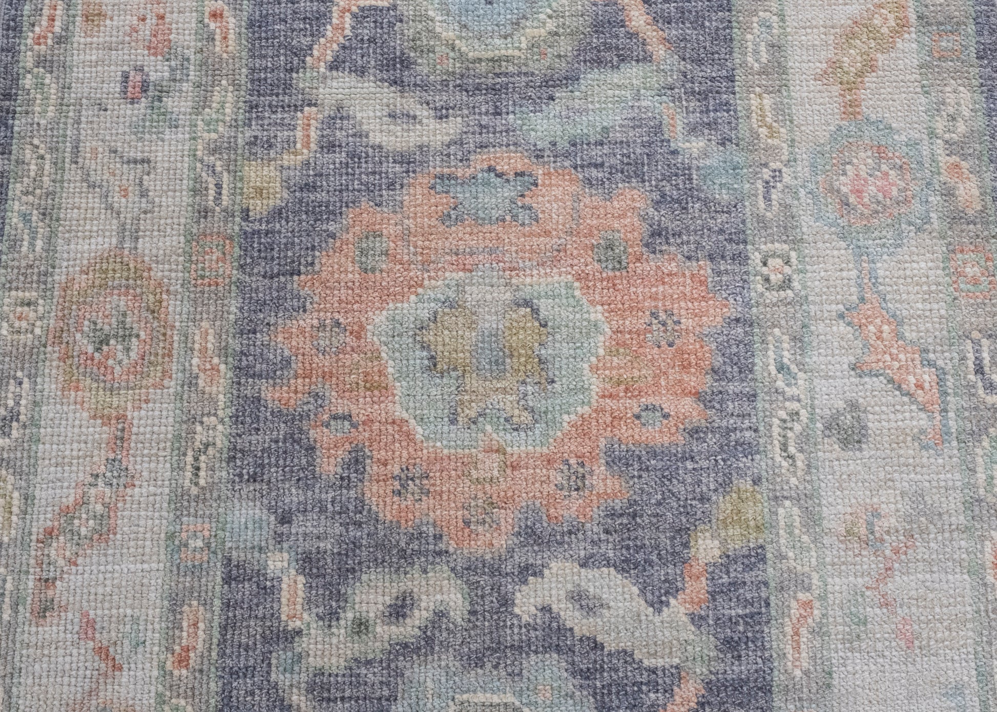 Turkish Oushak Runner Rug 2'8" x 8'2" #16152