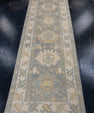 Turkish Oushak Runner Rug 2'10" x 9'1" #16641