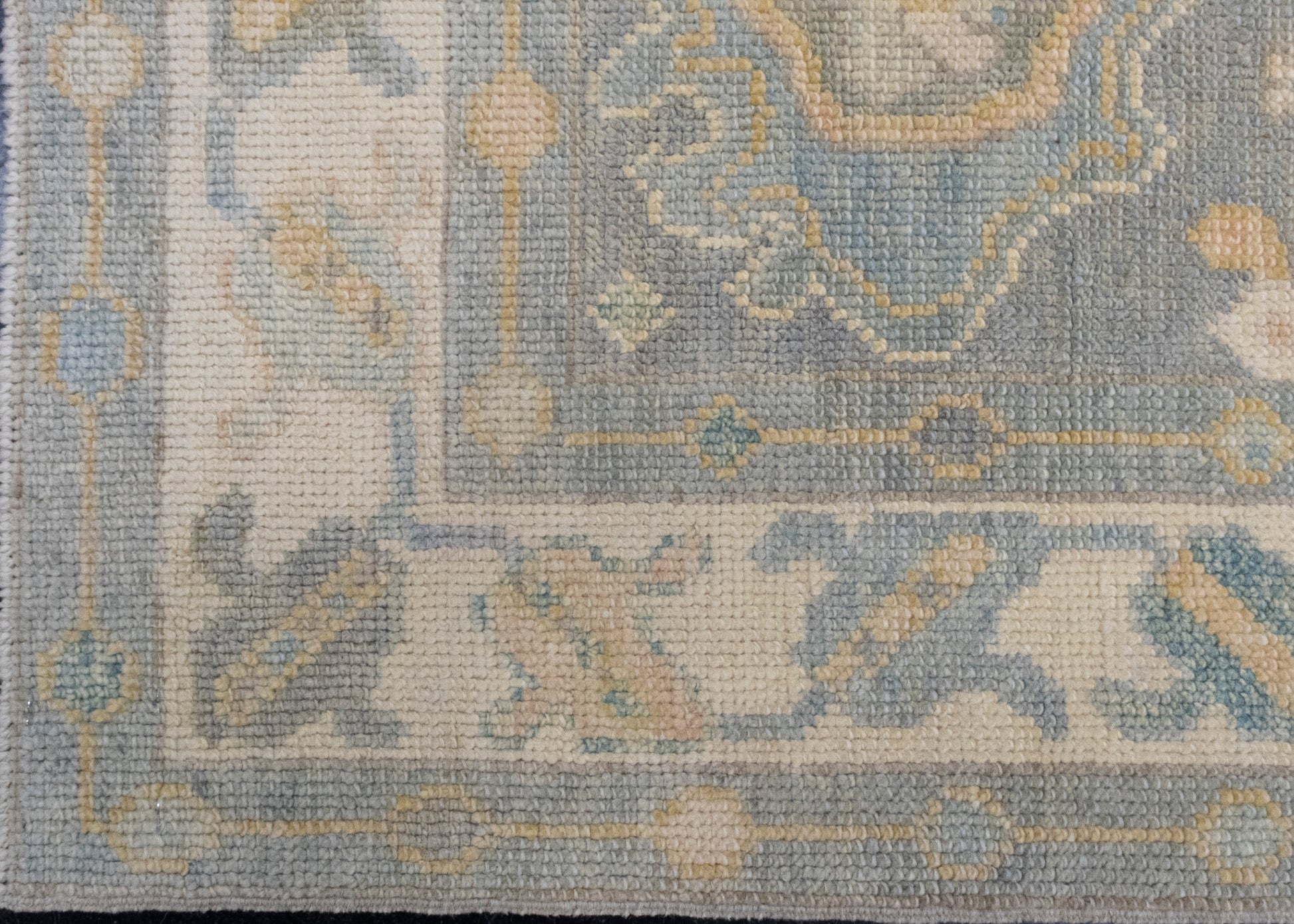 Turkish Oushak Runner Rug 2'10" x 9'1" #16641