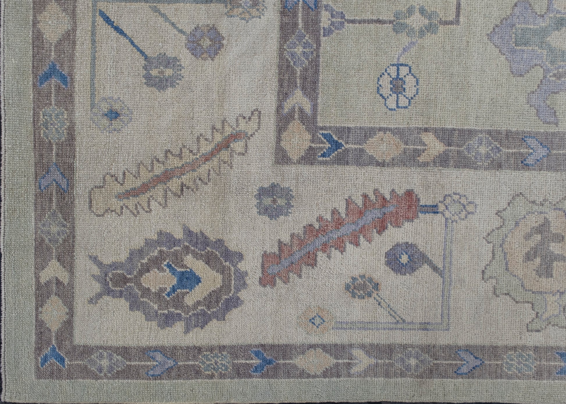 Square Turkish Oushak Rug 13'1" x 13'9" #2210