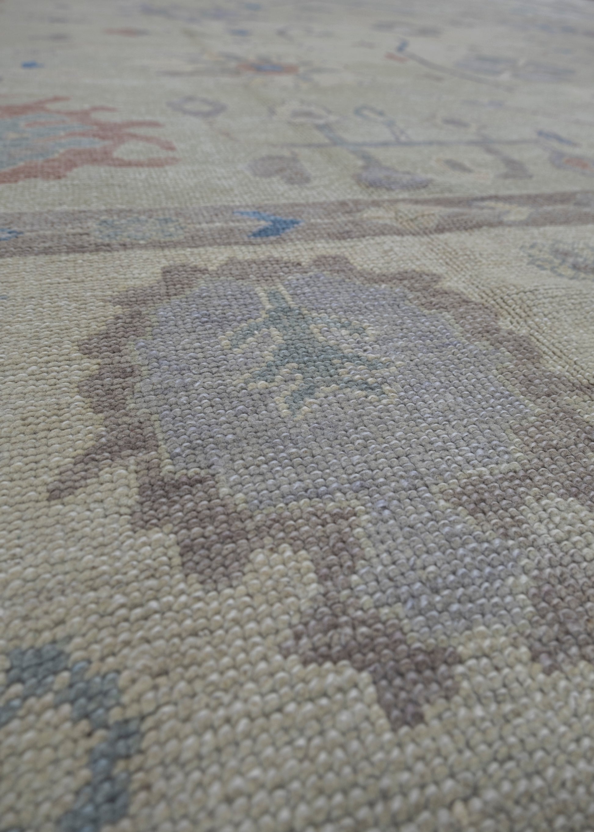 Square Turkish Oushak Rug 13'1" x 13'9" #2210