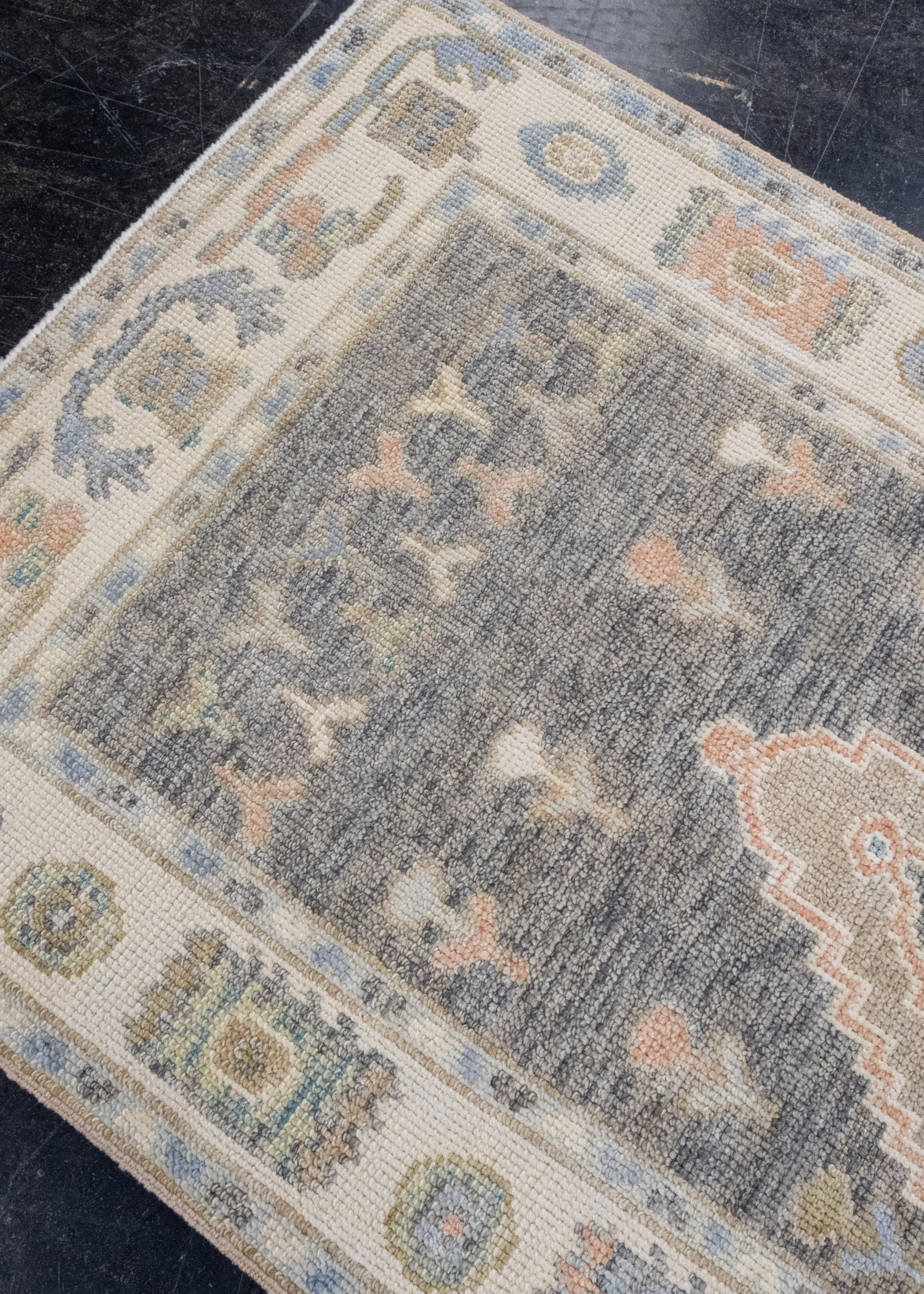 Turkish Oushak Rug 2'11" x 5'10" #16647