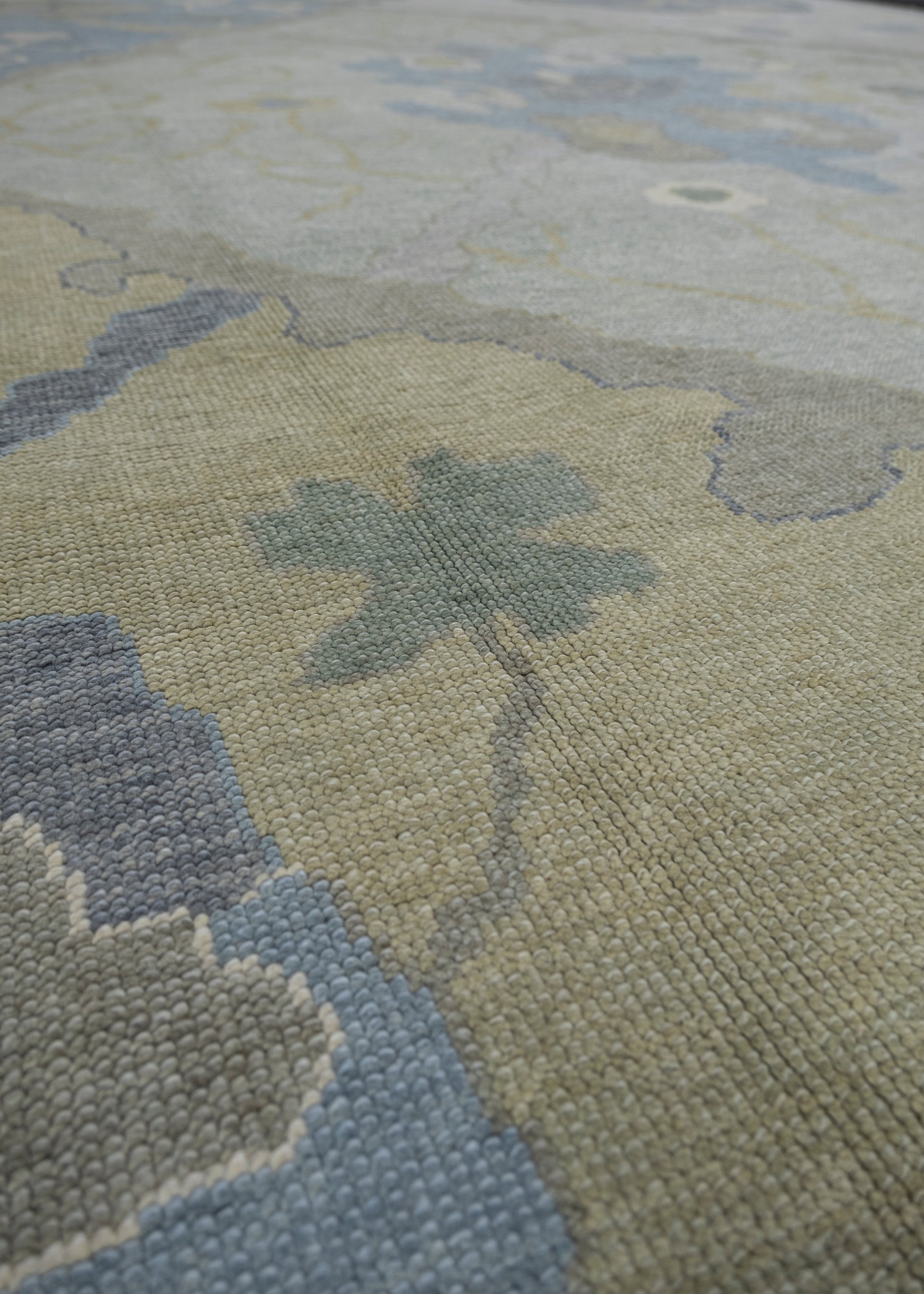 Turkish Oushak Rug 12'5" x 15'3" #12026