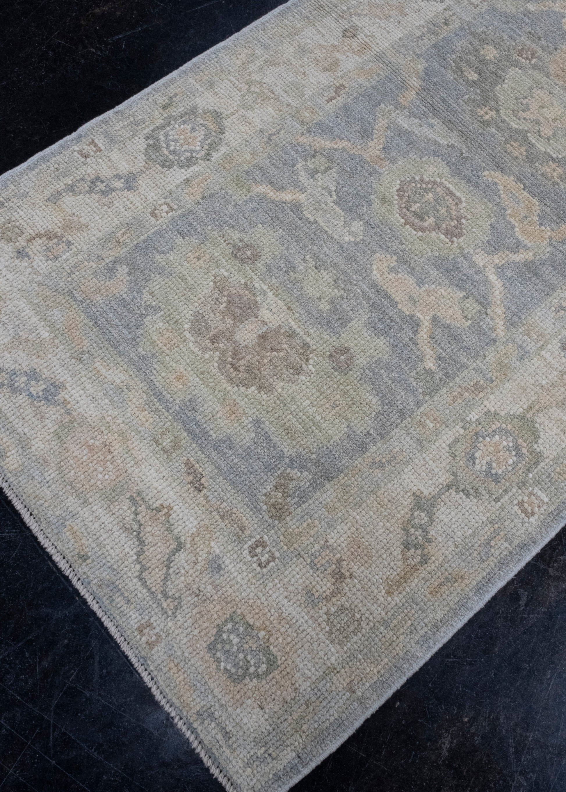 Turkish Oushak Rug 2'9" x 5'10" #16224