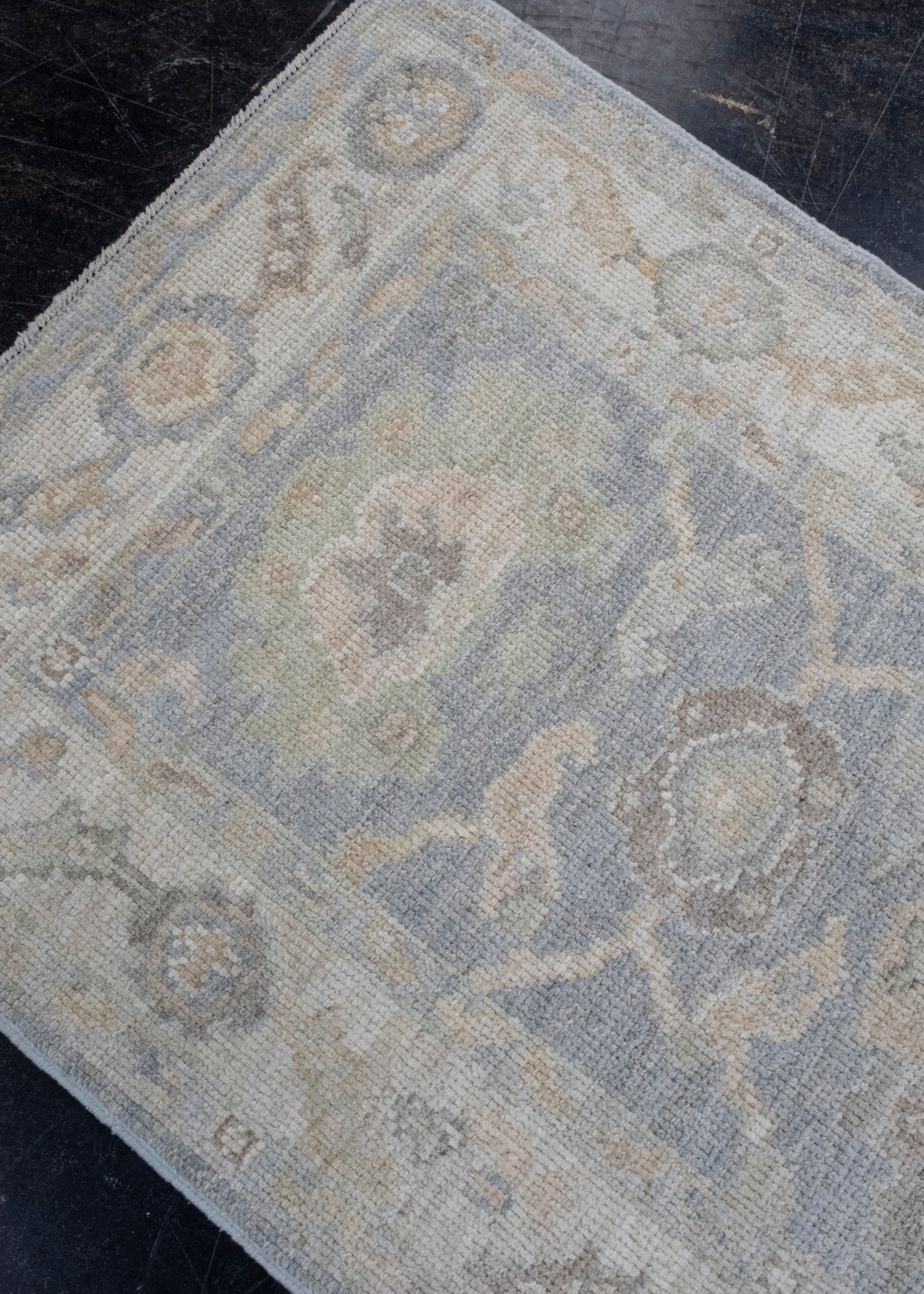 Turkish Oushak Rug 2'9" x 5'10" #16224