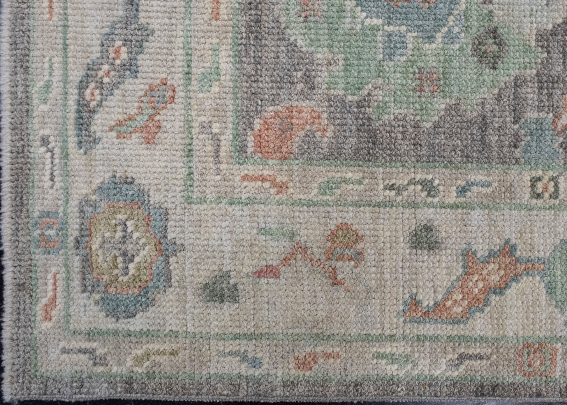 Turkish Oushak Rug 2'9" x 6'4" #16200