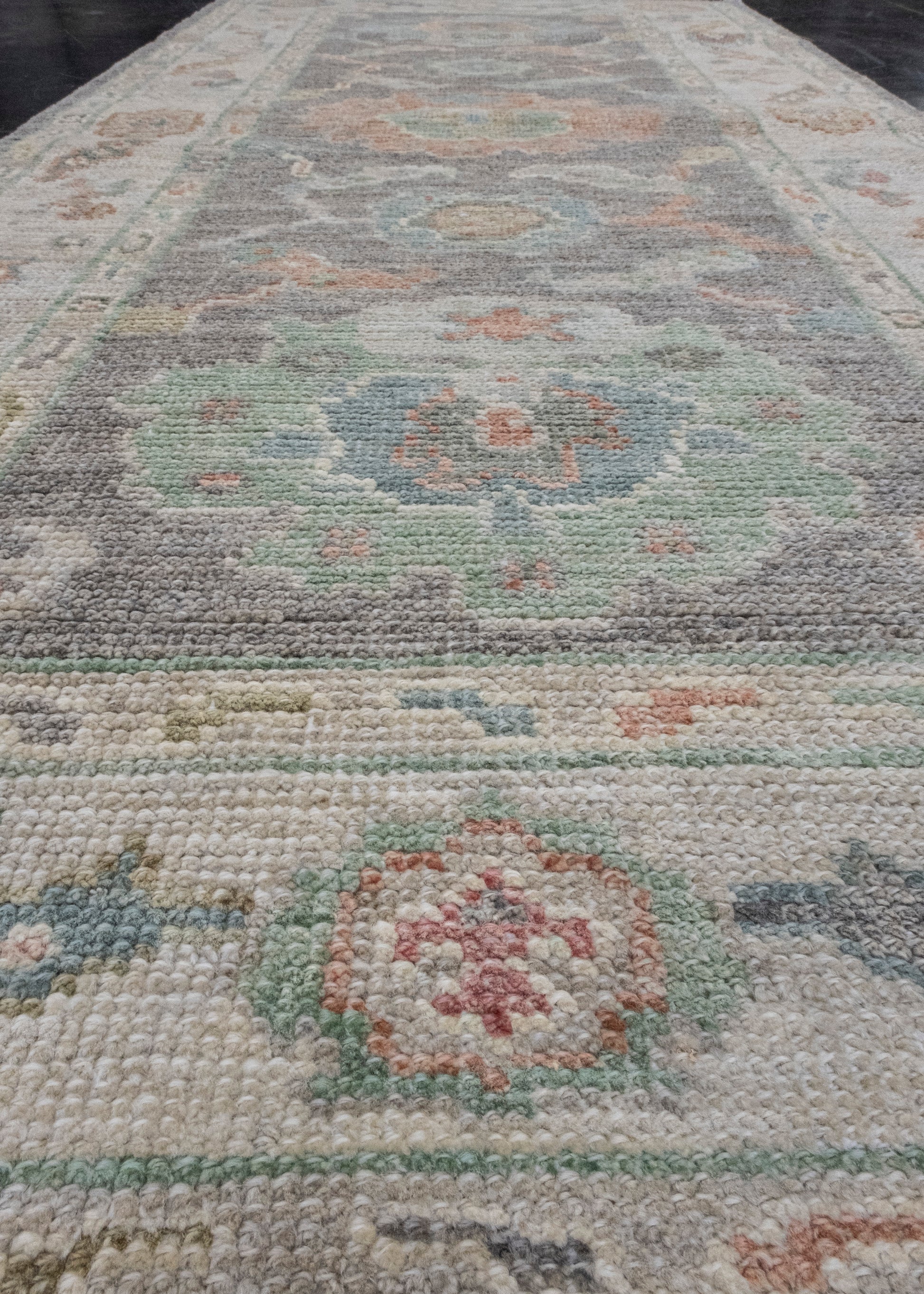Turkish Oushak Rug 2'9" x 6'4" #16200