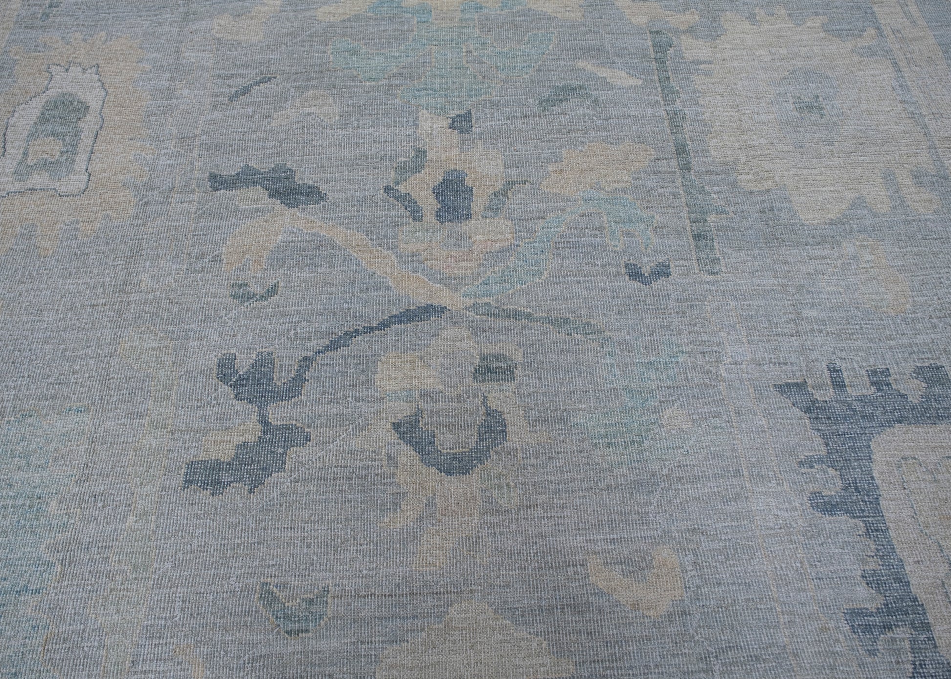 Turkish Oushak Rug 12'6" x 14'10" #7558