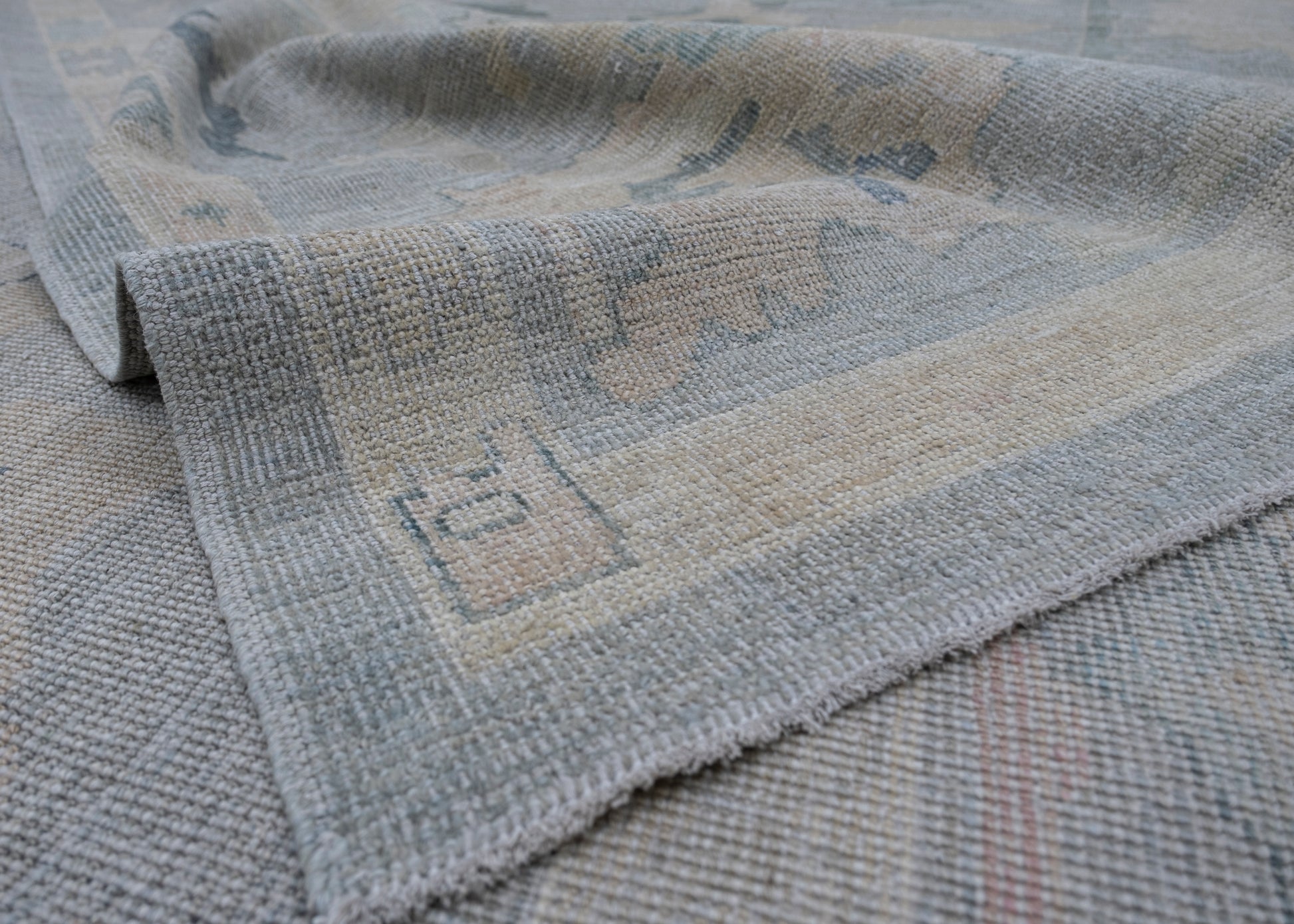 Turkish Oushak Rug 12'6" x 14'10" #7558