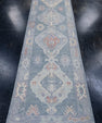 Turkish Oushak Runner Rug 2'9" x 9'11" #16604