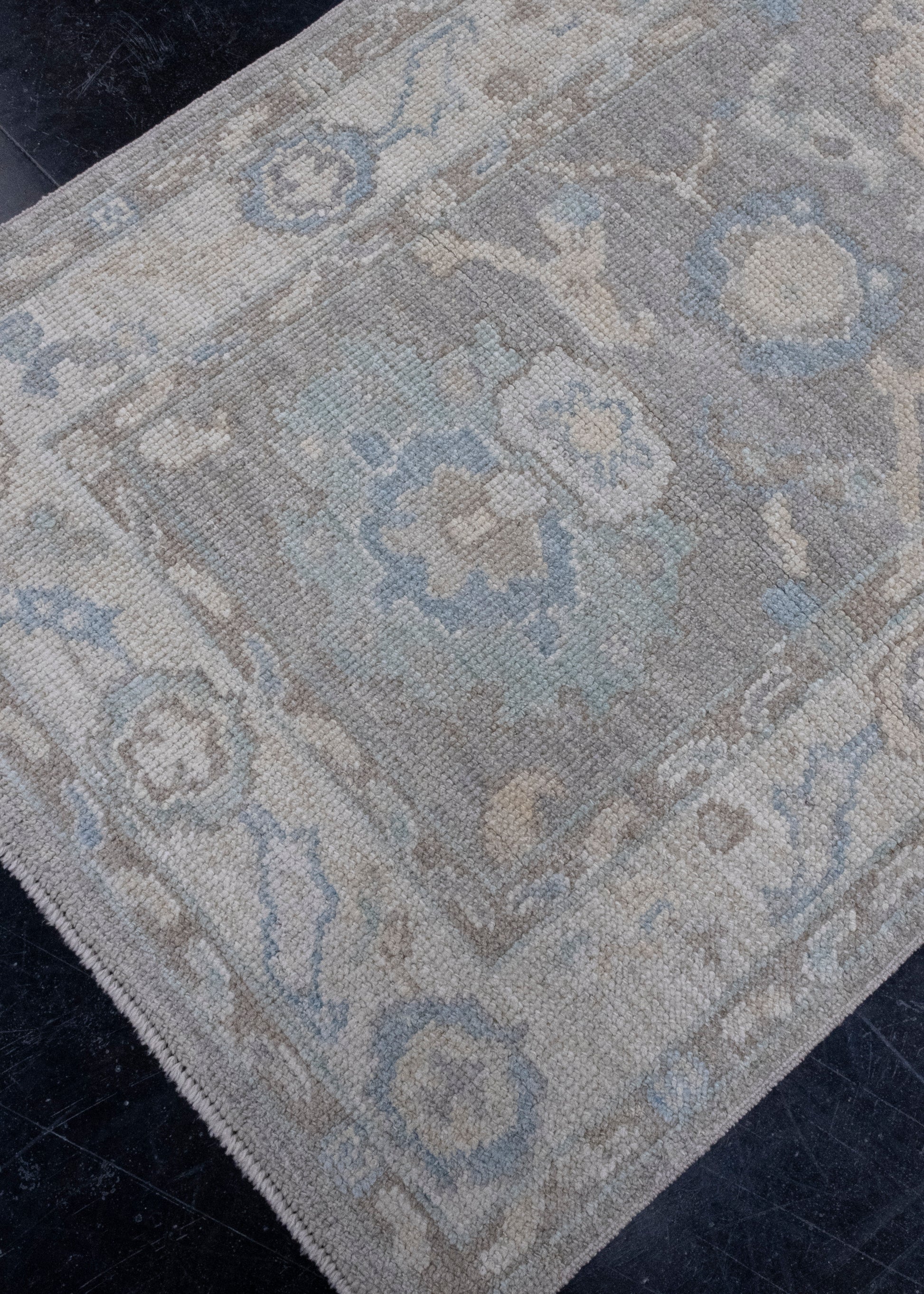 Turkish Oushak Runner Rug 2'9" x 8'3" #16275