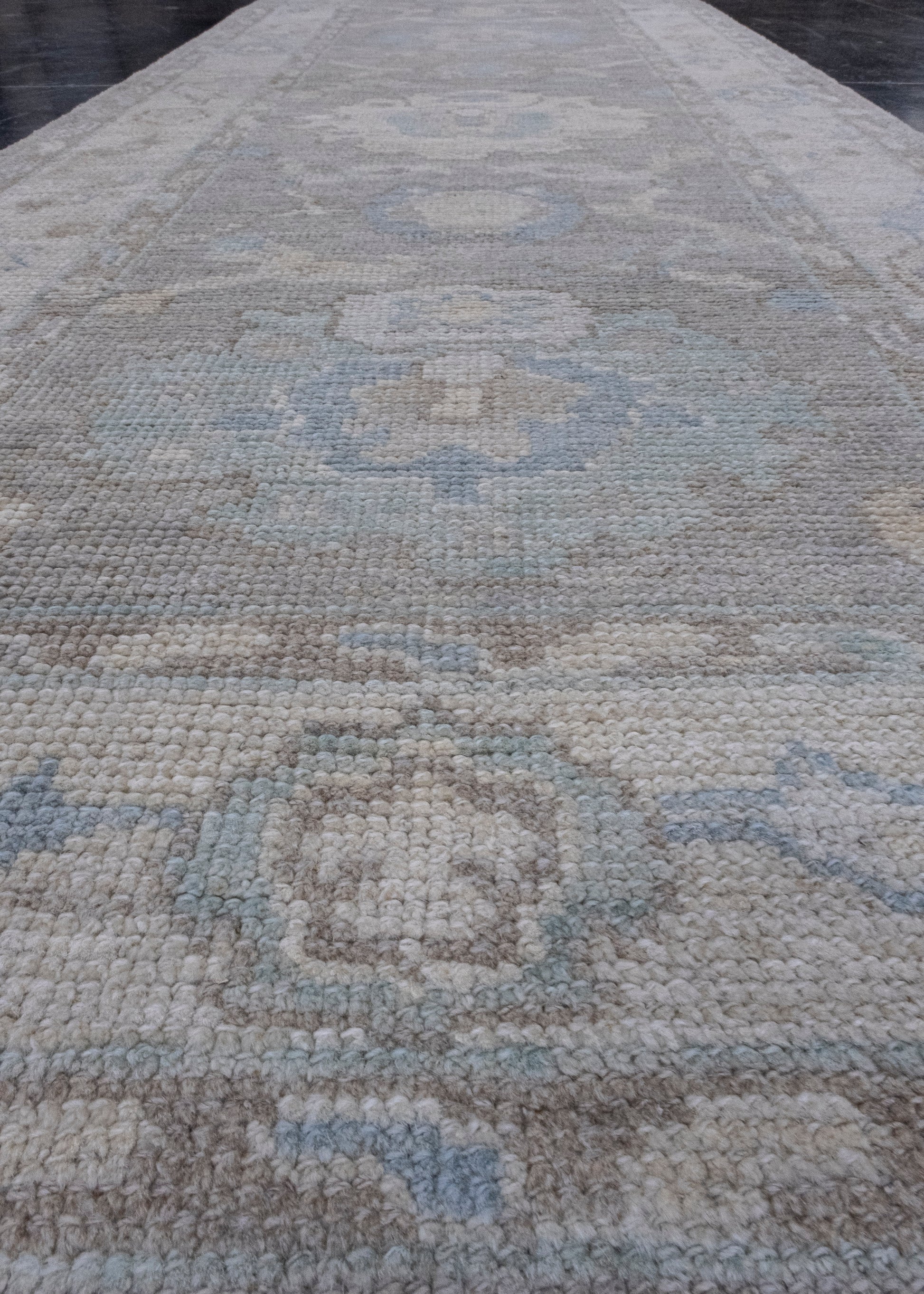 Turkish Oushak Runner Rug 2'9" x 8'3" #16275