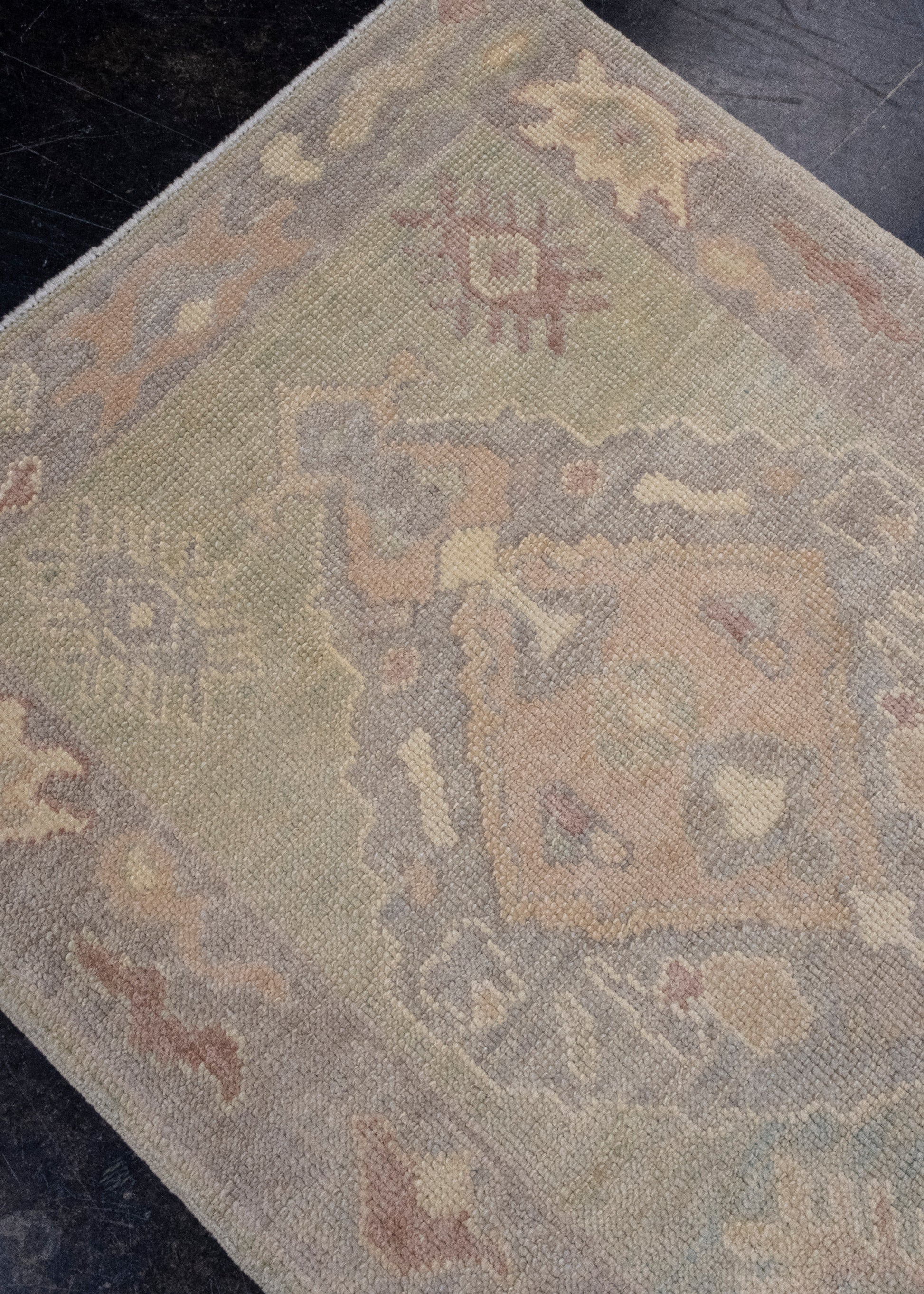 Turkish Oushak Runner Rug 2'11" x 8'2" #16606