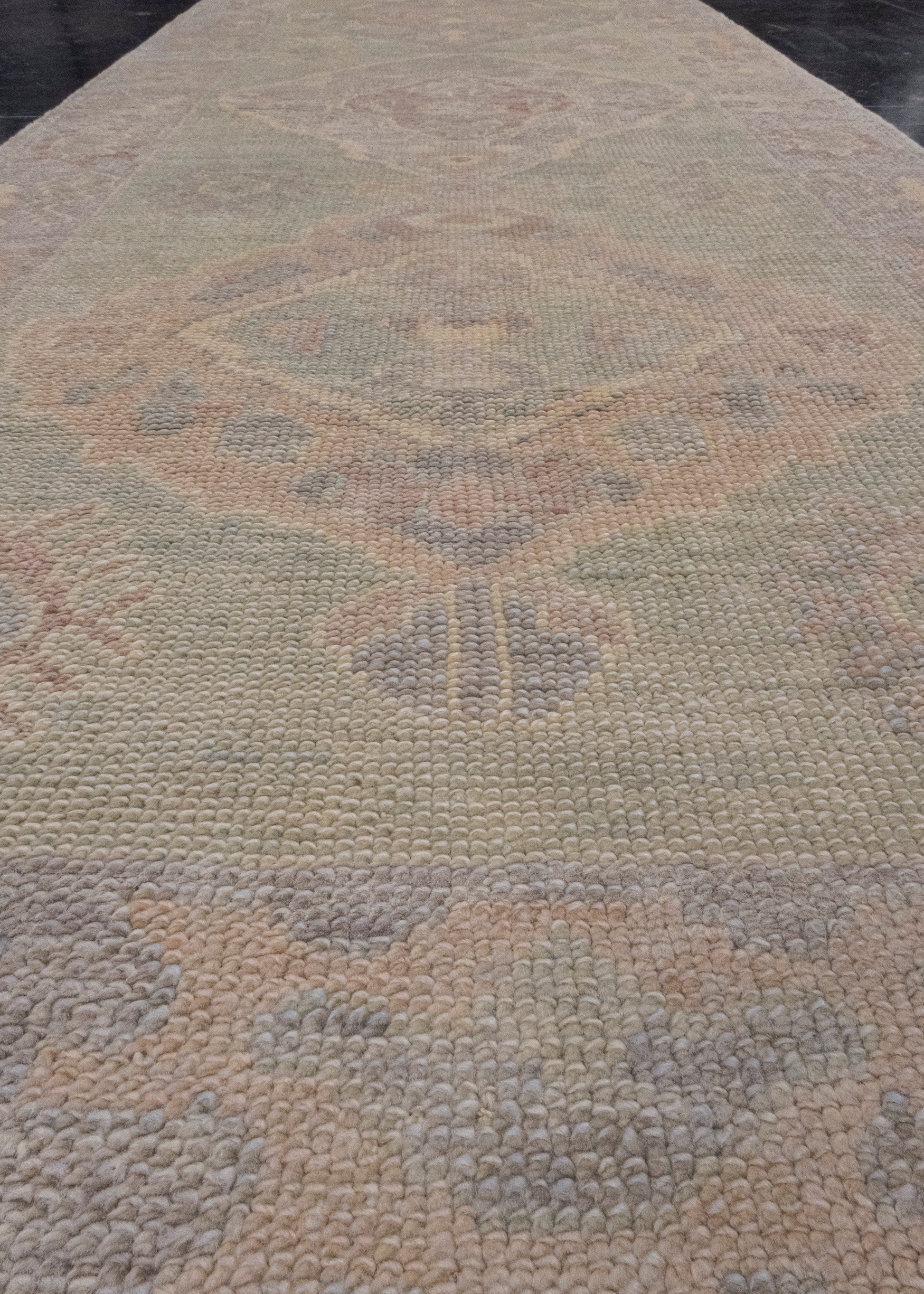 Turkish Oushak Runner Rug 2'11" x 8'2" #16606