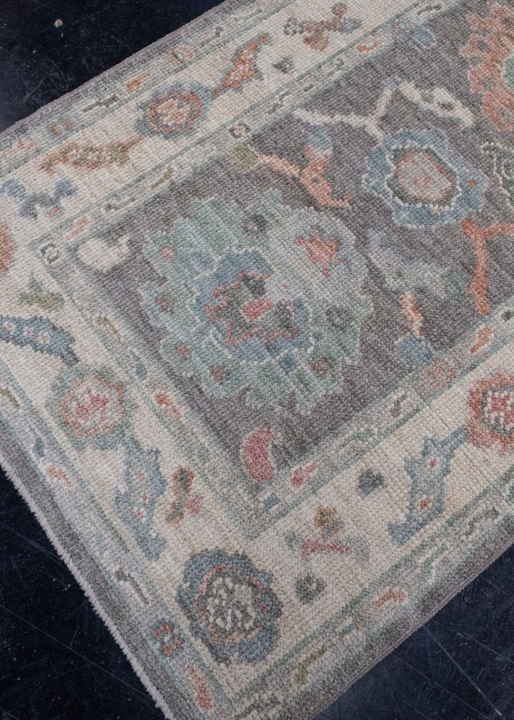 Turkish Oushak Runner Rug 2'9" x 8'1" #16210