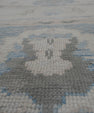 Turkish Oushak Rug 12'10" x 13'7" #3245