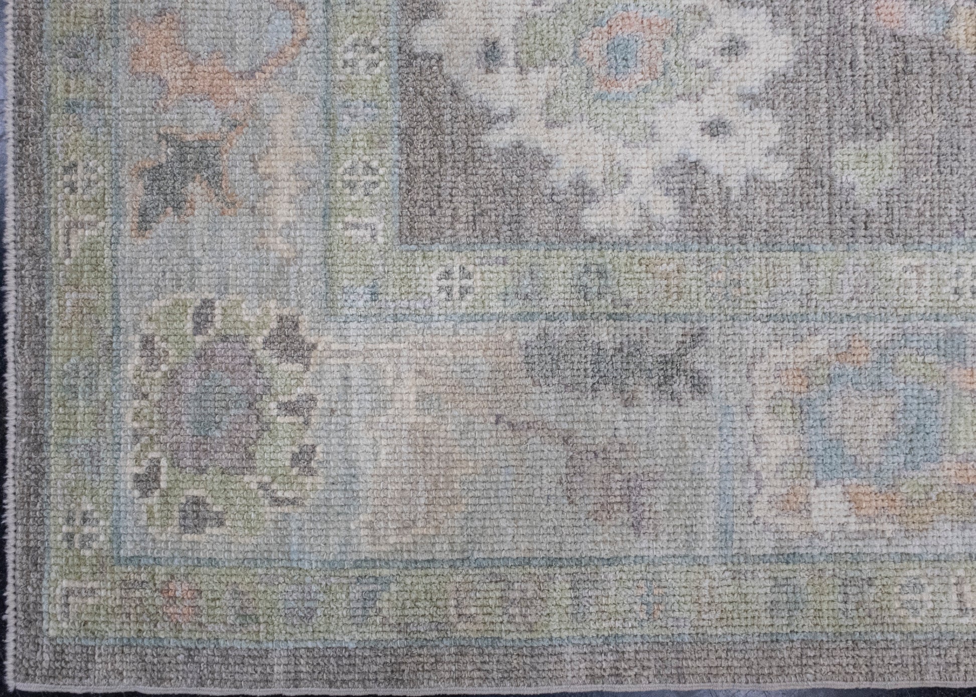 Turkish Oushak Rug 4'4" x 6'3" #16084