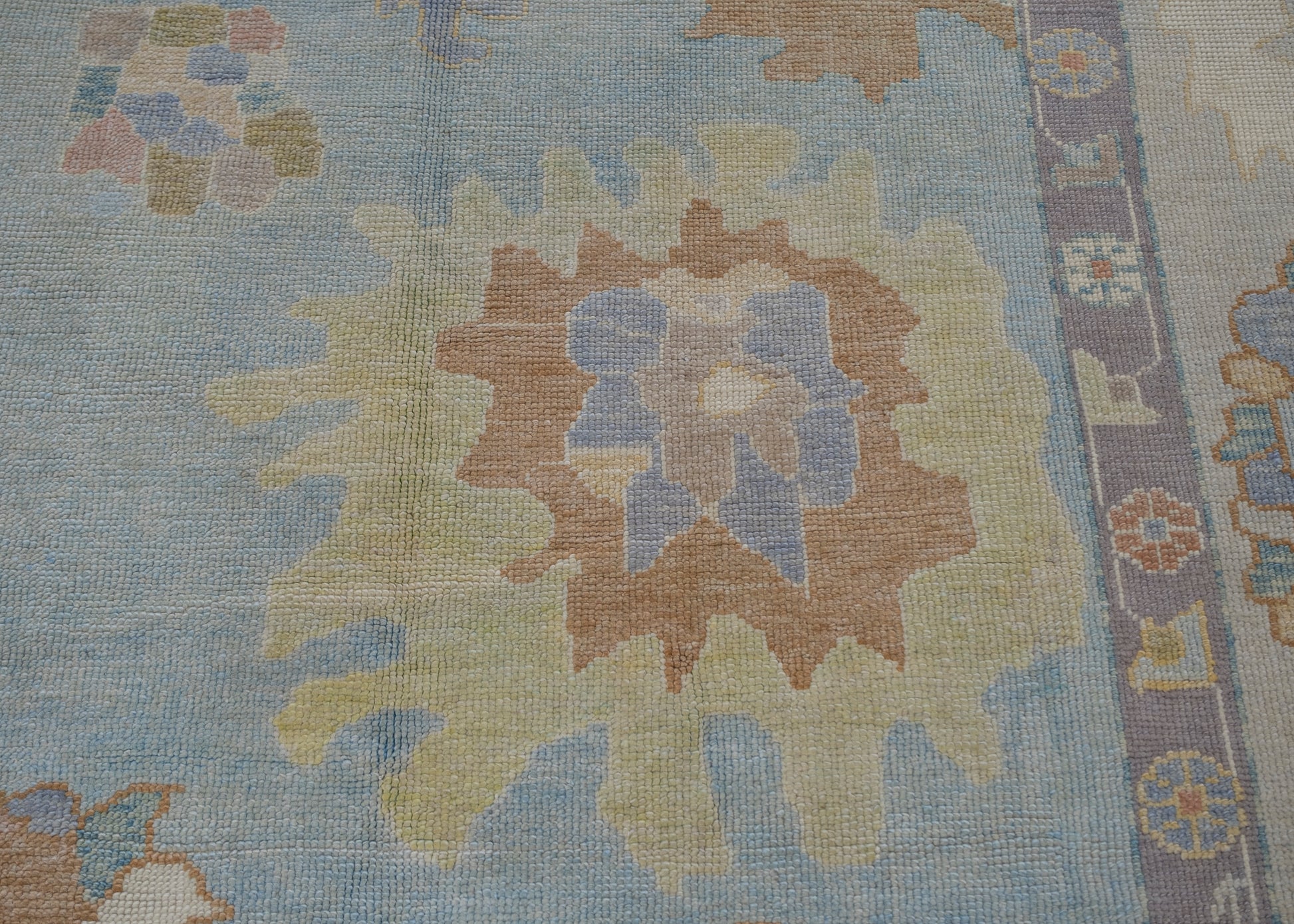 Turkish Oushak Rug 12'4" x 14'4" #6872
