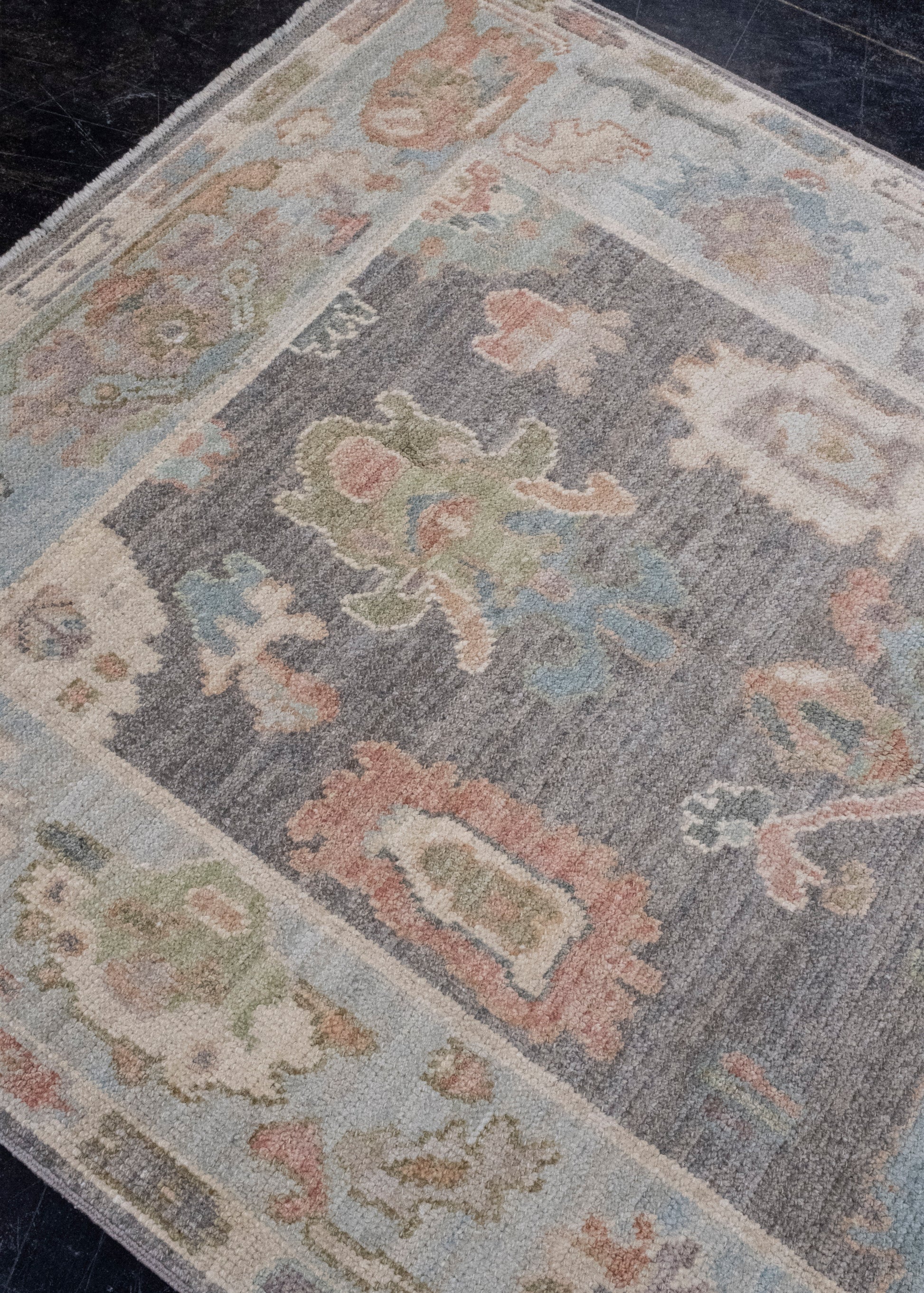 Turkish Oushak Rug 4' x 6'2" #16036