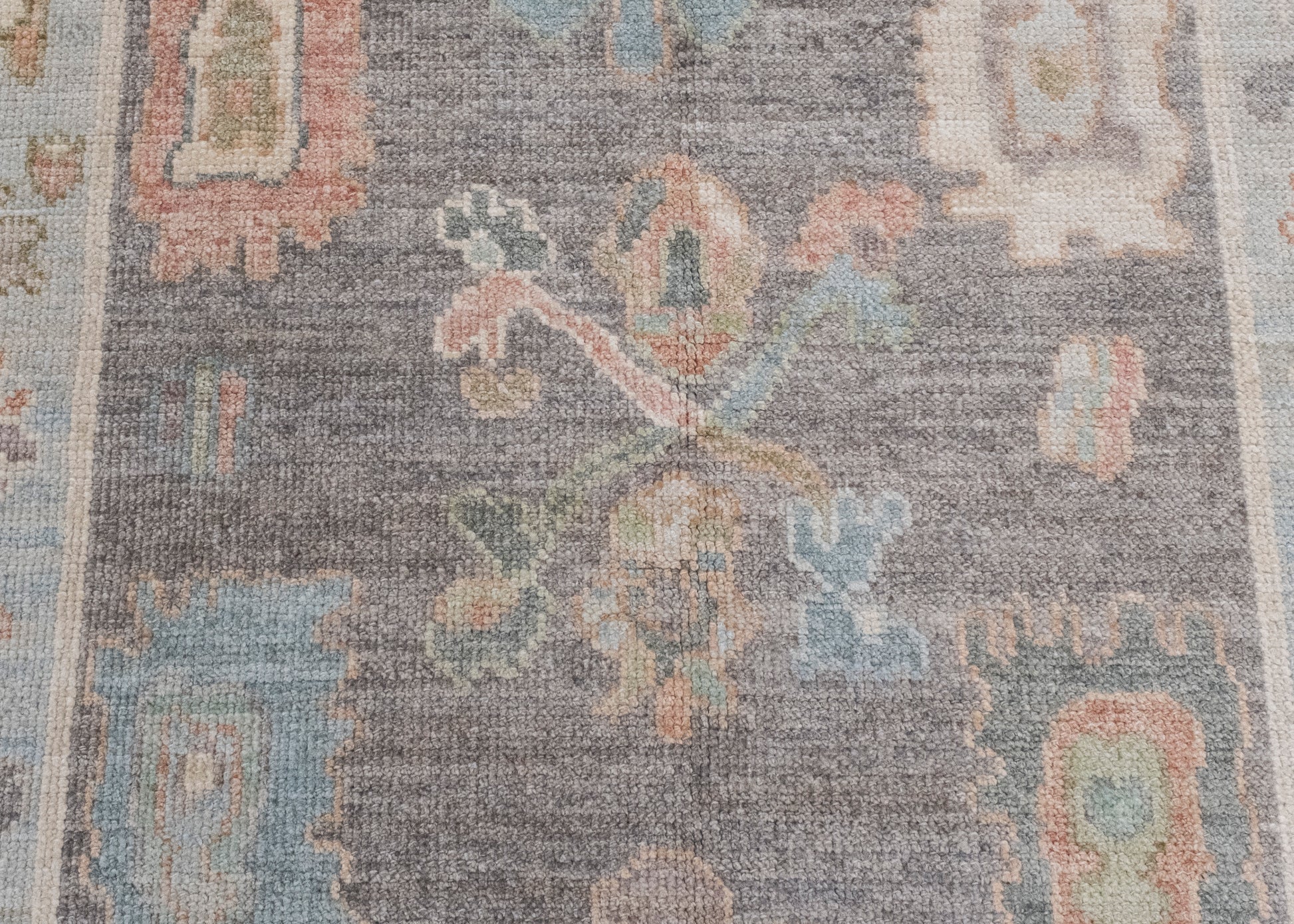 Turkish Oushak Rug 4' x 6'2" #16036